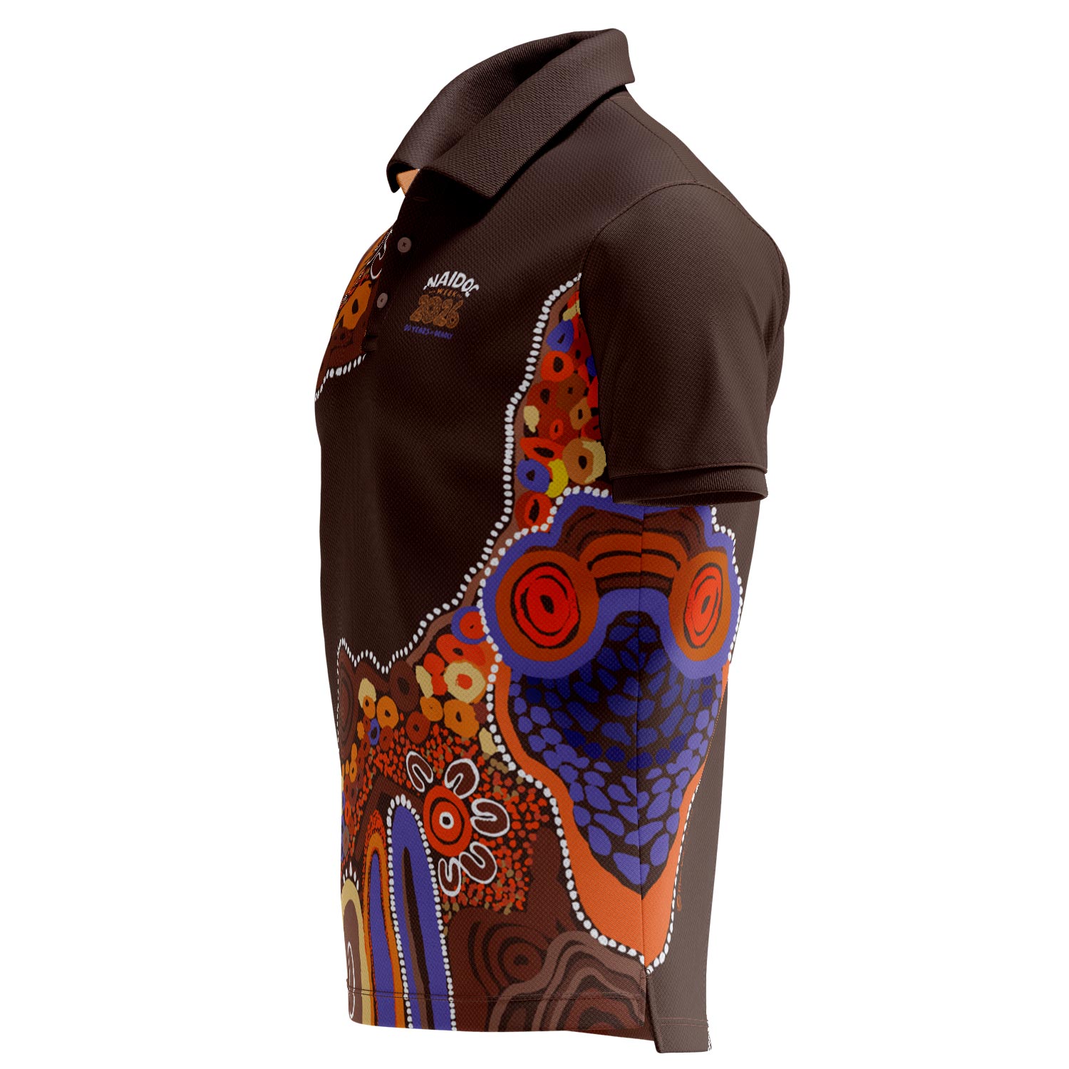 Connections To Country (Core) Standard Polo Shirt - NAIDOC 2026