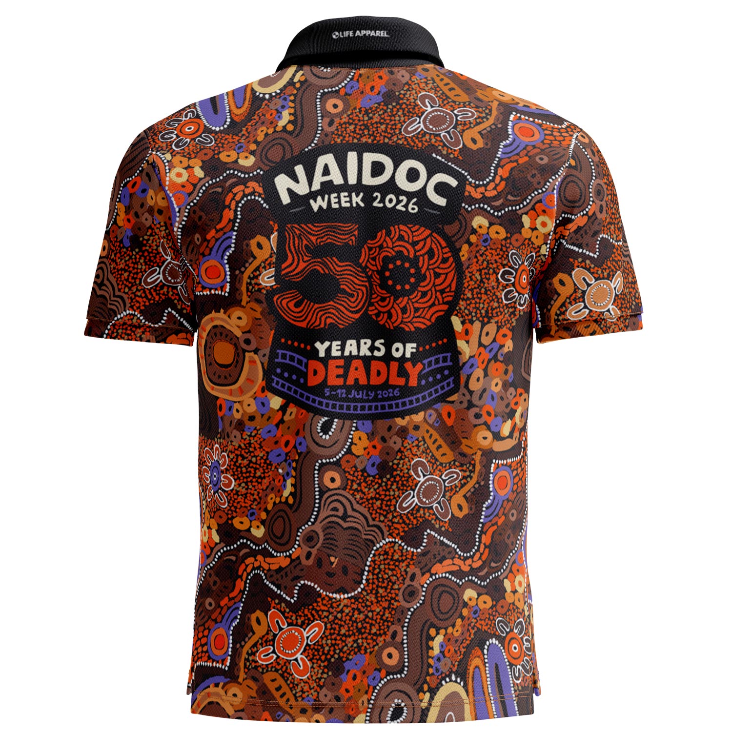 Connections To Country (Max) Standard Polo Shirt - NAIDOC 2026
