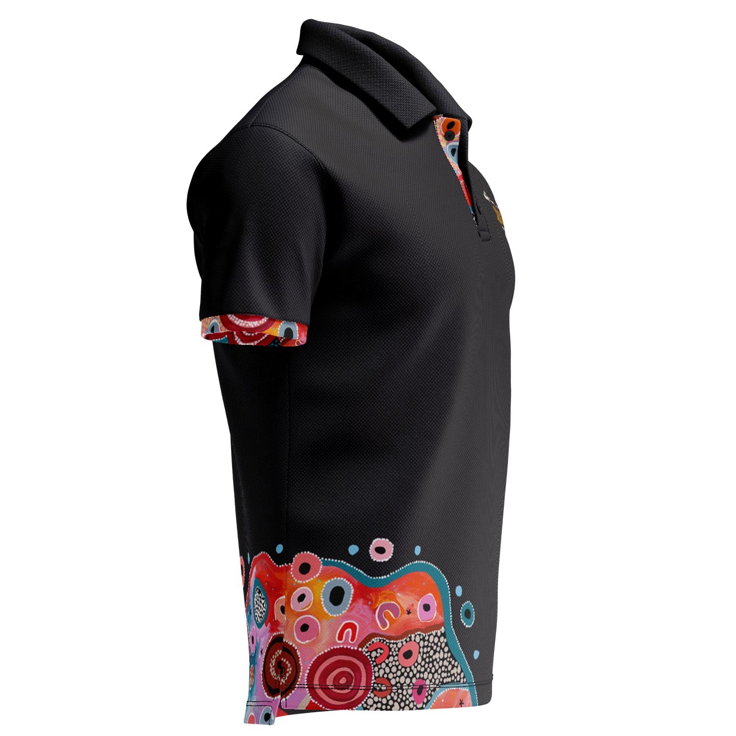 Fire, Water and Country (Accent) Standard Polo Shirt - NAIDOC 2026