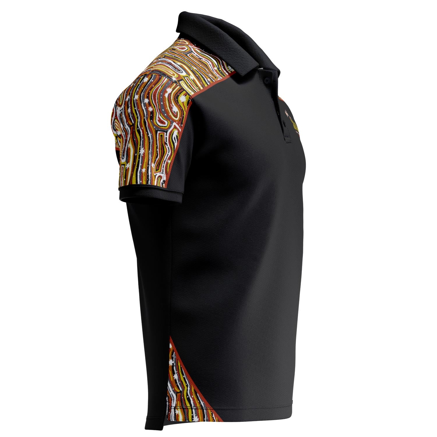 Minyi Puru (Fusion) Cotton Polo Shirt - NAIDOC 2026