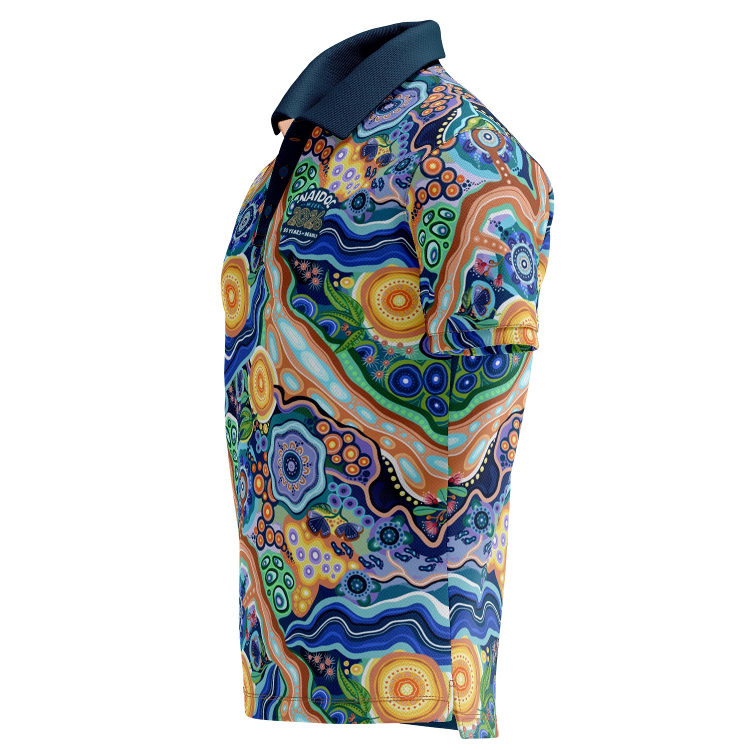 One Spirit, 50 Years (Max) Standard Polo Shirt - NAIDOC 2026