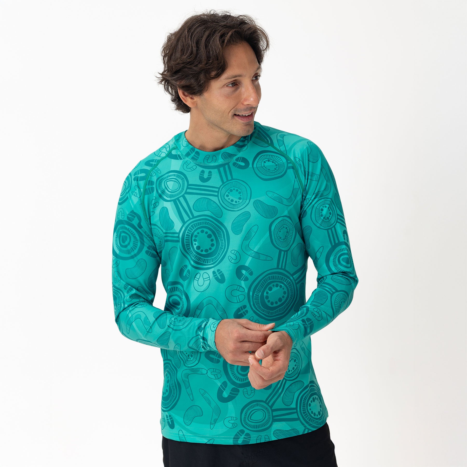 Standard Long Sleeve Rash Vest, Ninti Pulka