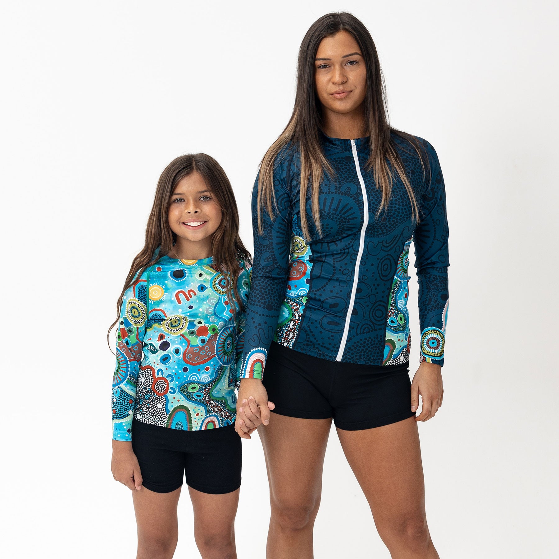 Women's Zipped Long Sleeve Rash Vest, Our Voices