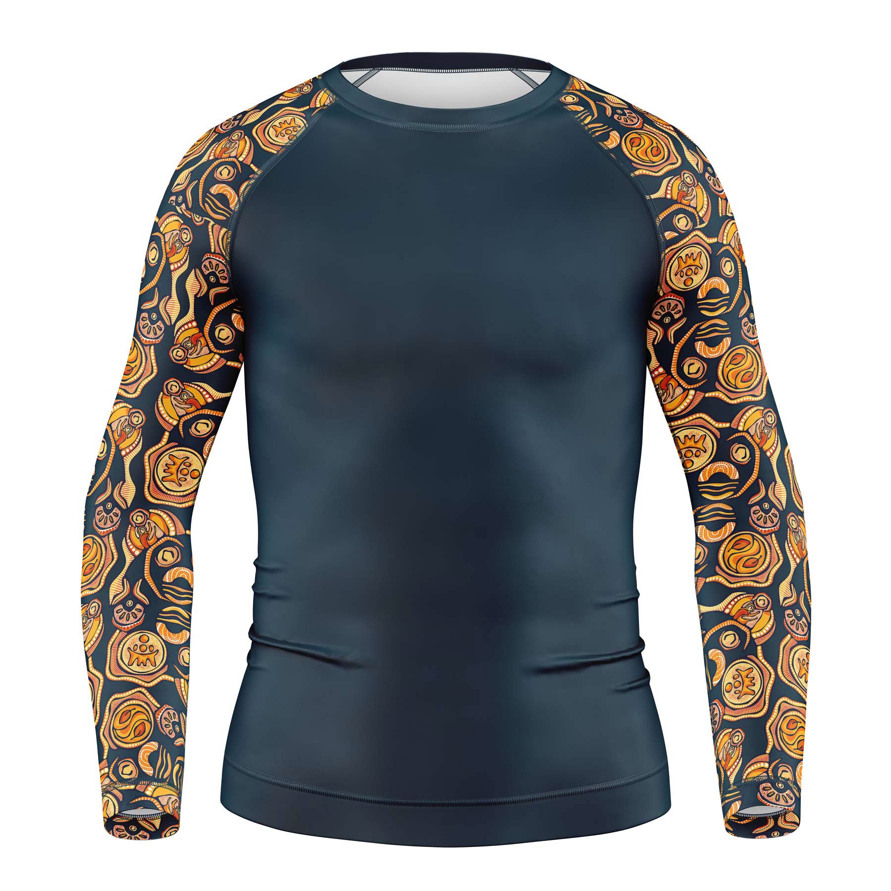 Standard Long Sleeve Rash Vest, We Walk With Care (Edition 1)