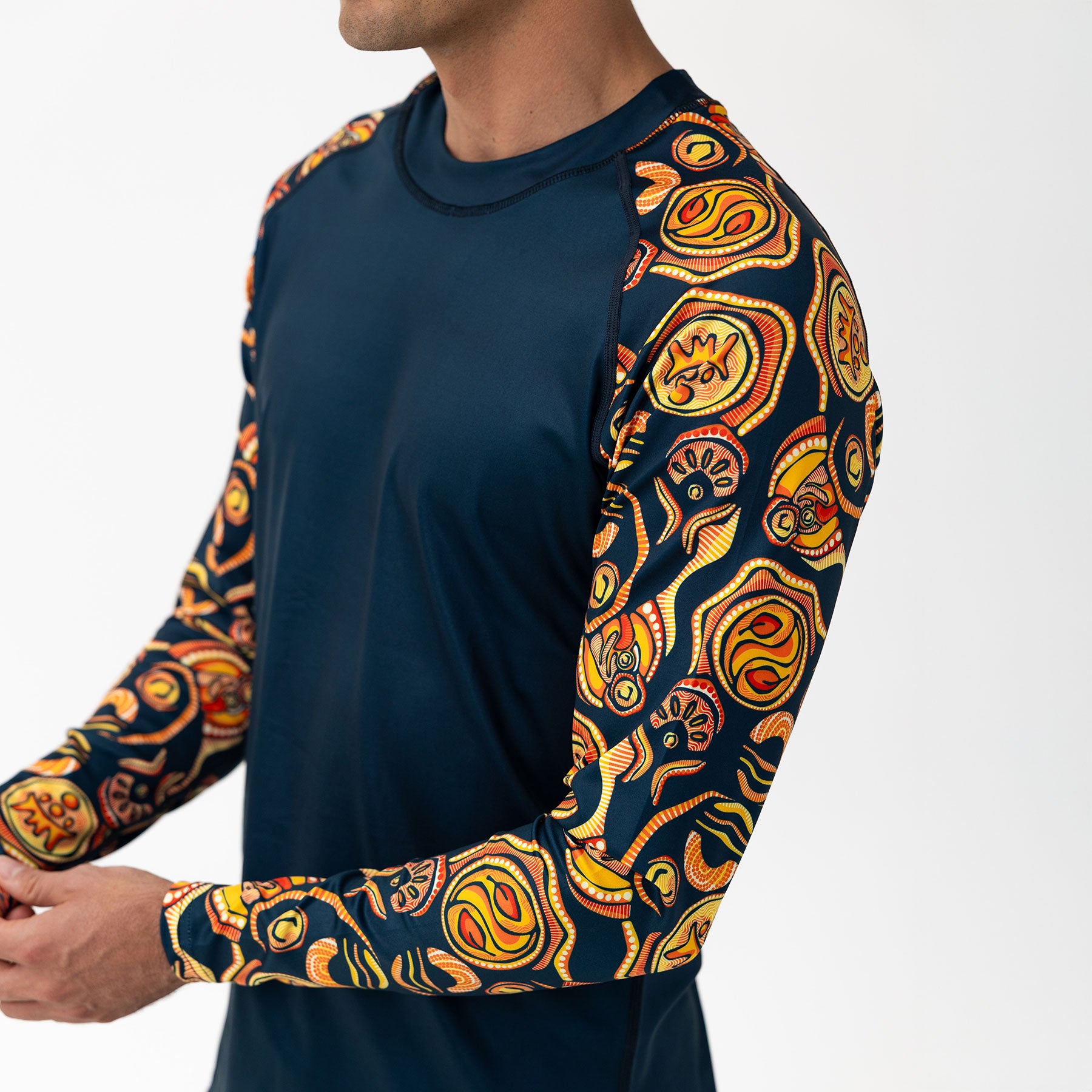 Standard Long Sleeve Rash Vest, We Walk With Care (Edition 1)