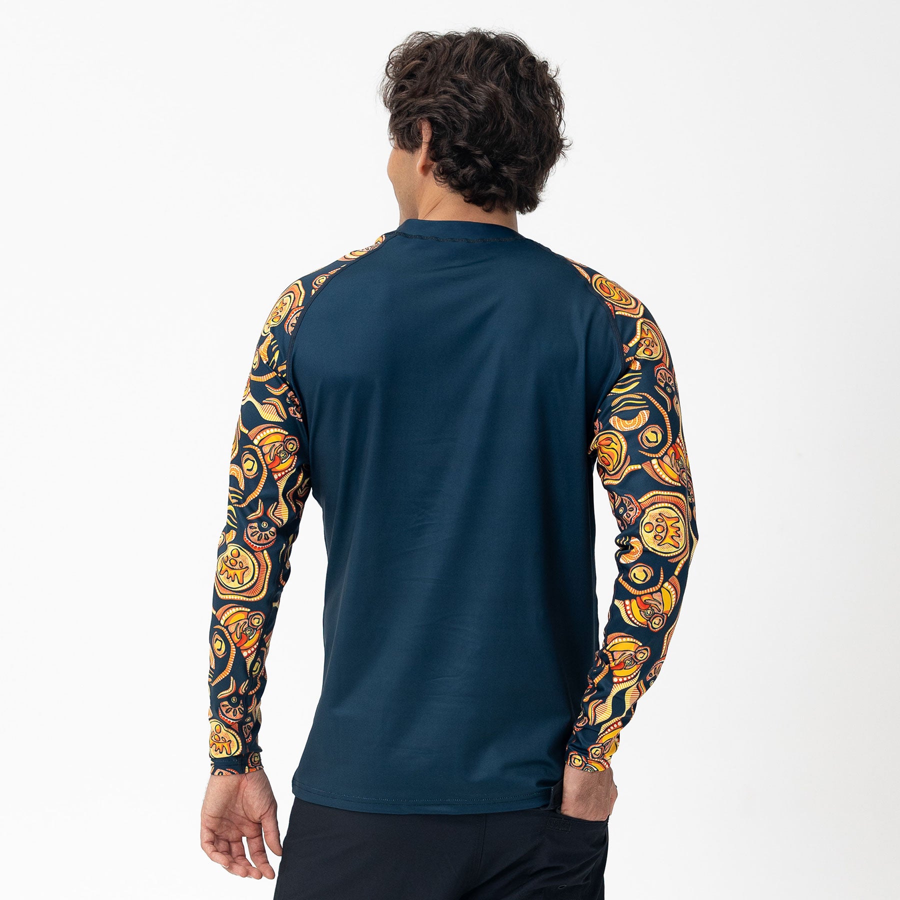 Standard Long Sleeve Rash Vest, We Walk With Care (Edition 1)