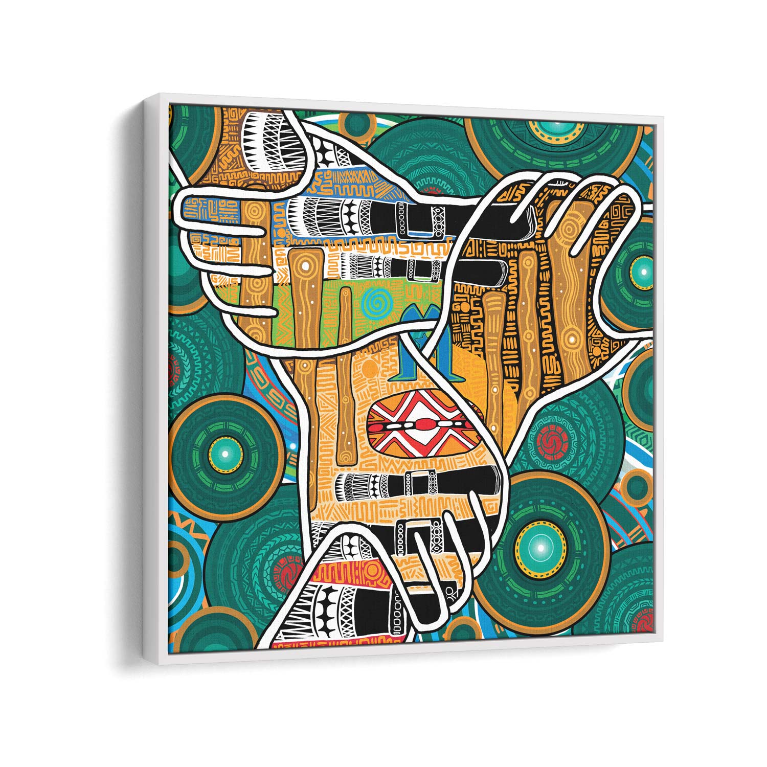 Framed Fine Art Print, One Water