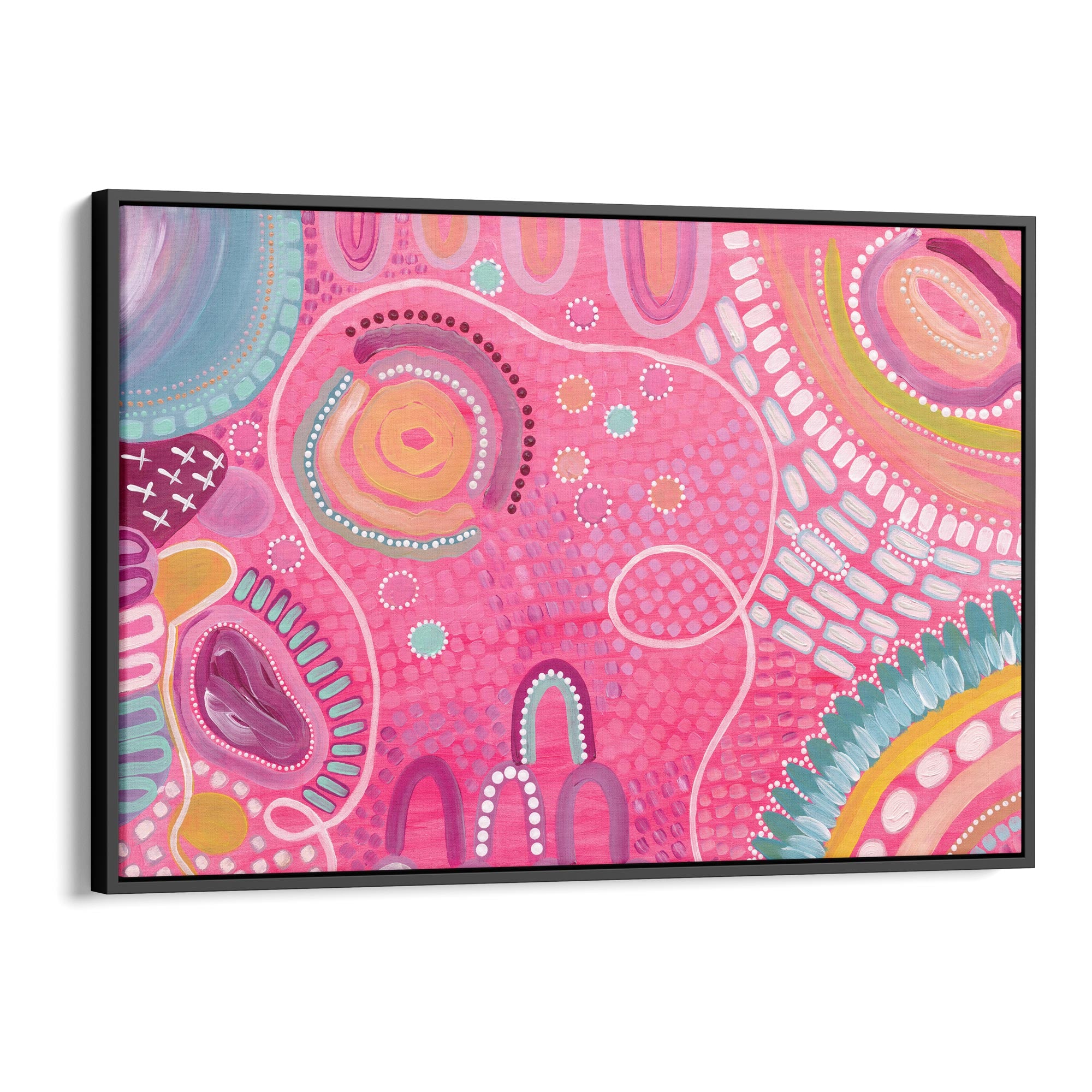 Framed Fine Art Print, Connections