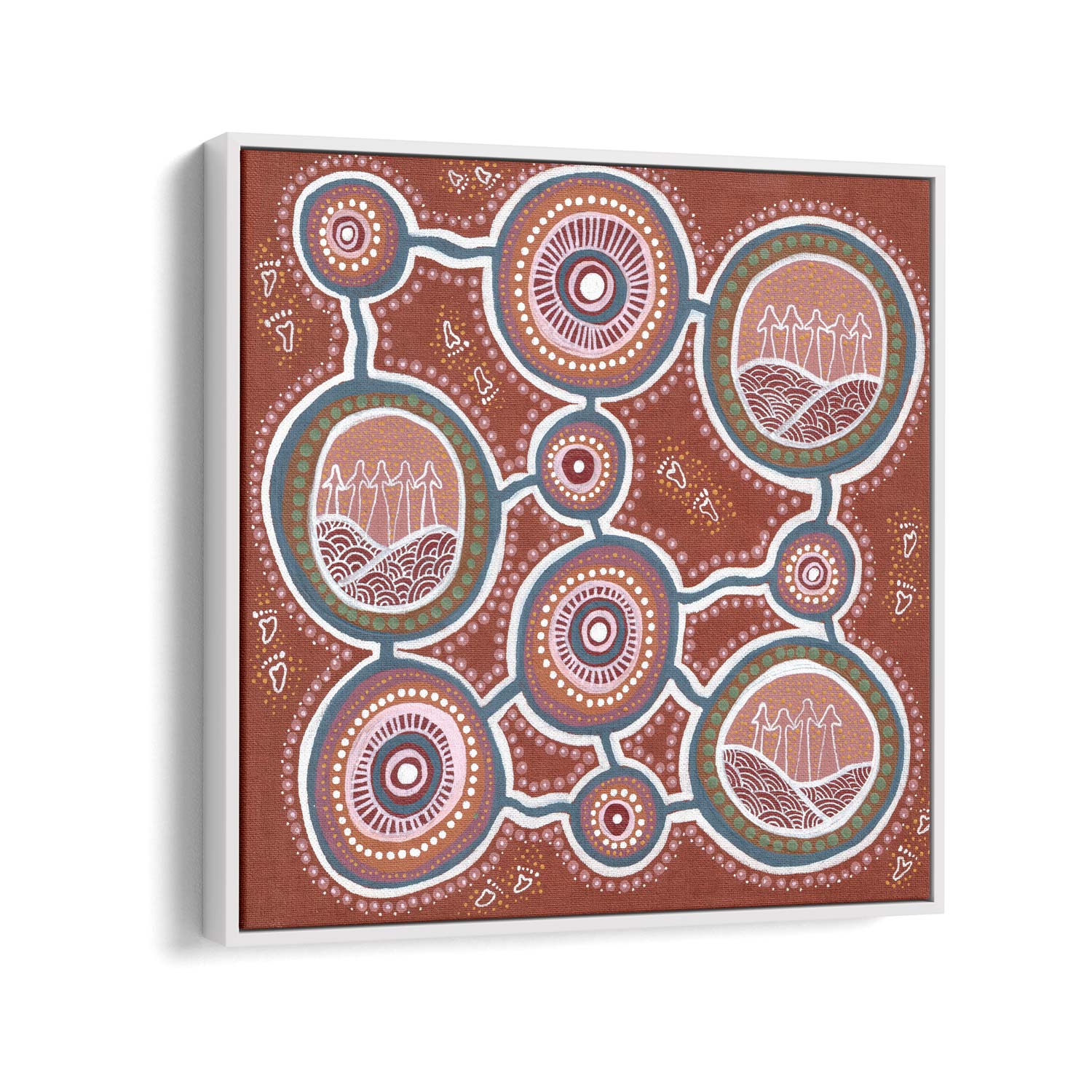 Framed Fine Art Print, Together As One