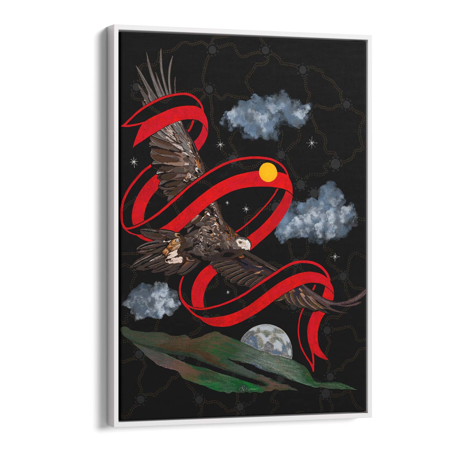Framed Fine Art Print, Gawarima