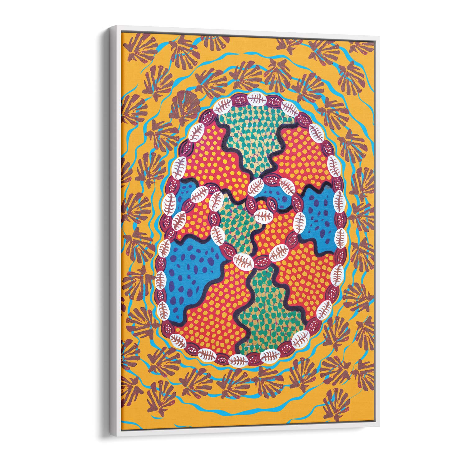 Framed Fine Art Print, Island Totem