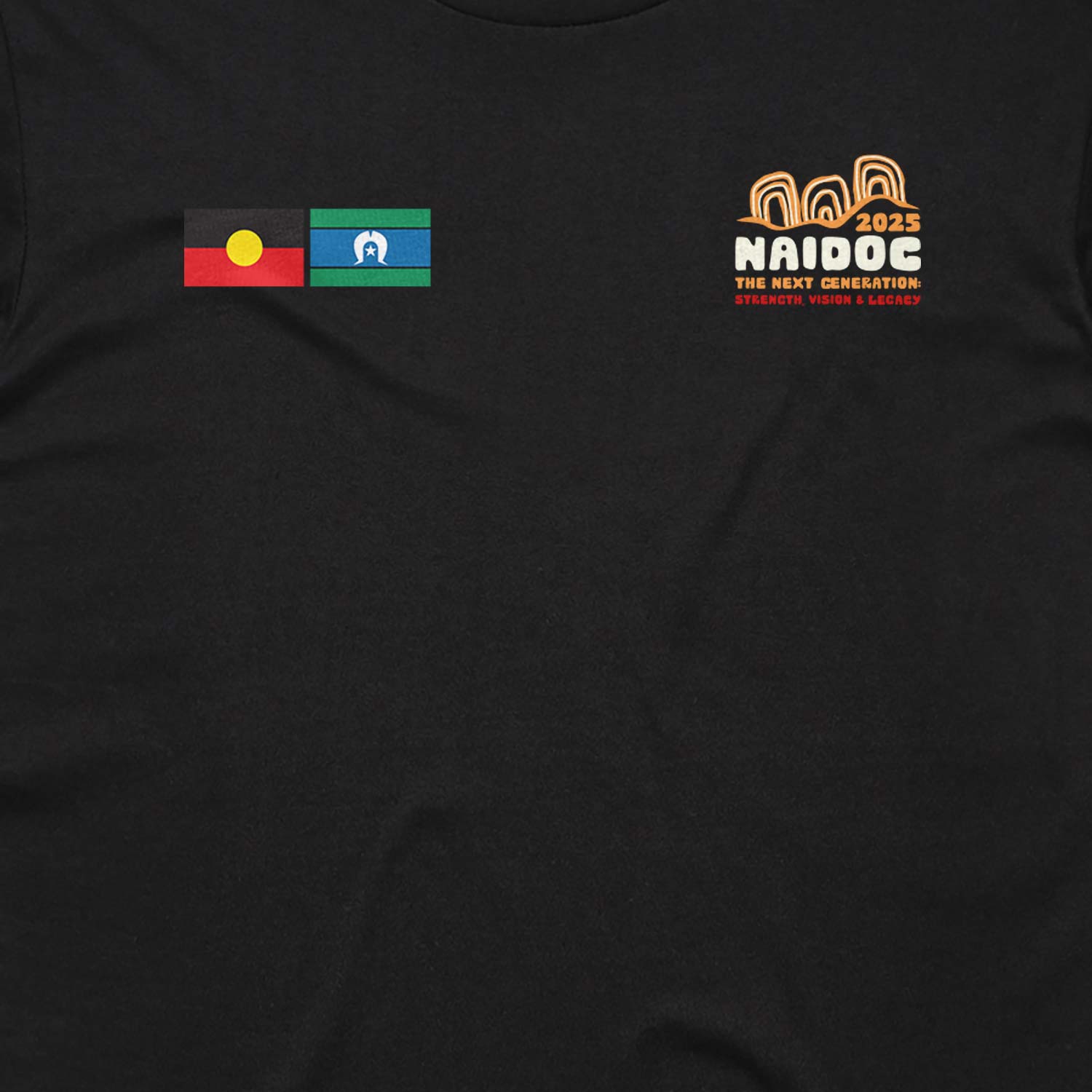 SALE - T-shirt, Legacy Edition - NAIDOC 2025 (black) XXL