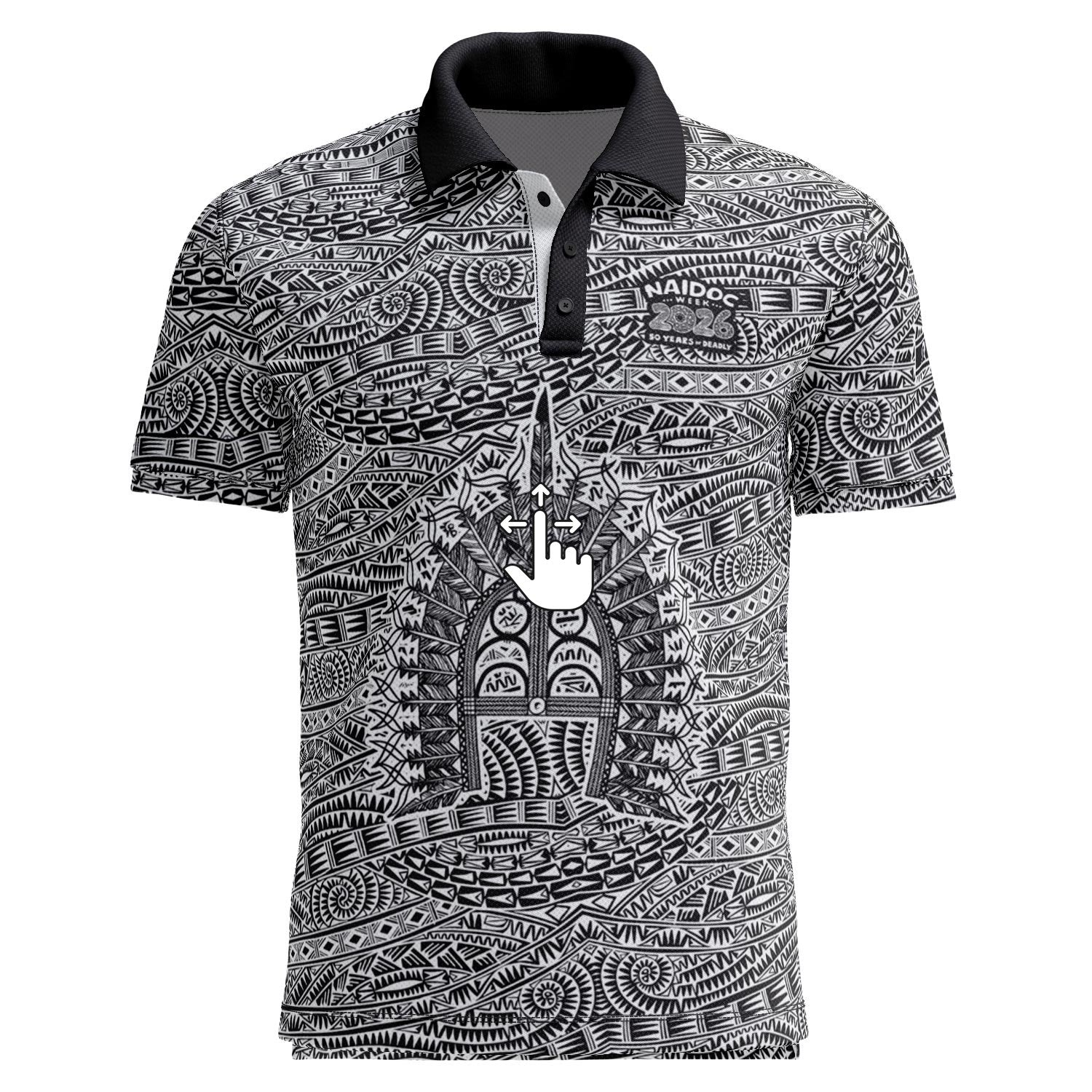 My Warr (Max) Standard Polo Shirt - NAIDOC 2026