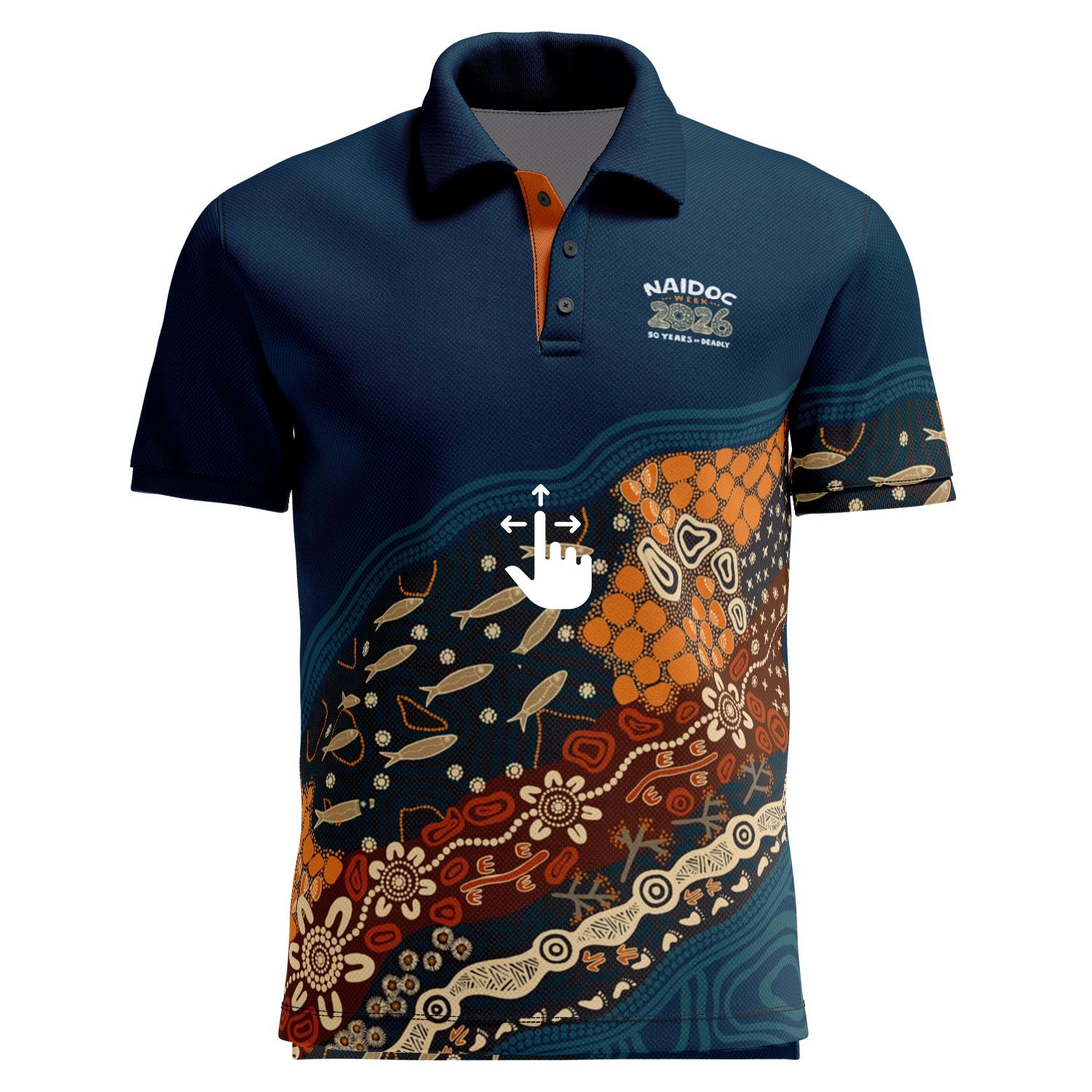 Thriving On Country (Core) Standard Polo Shirt - NAIDOC 2026