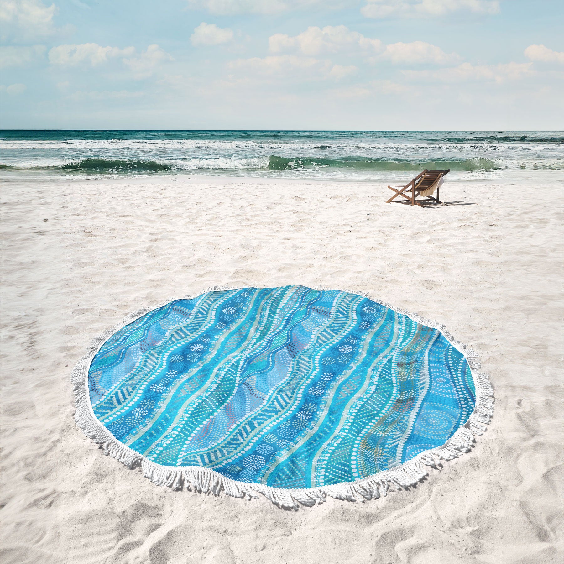 Round Beach Towel, Dabil Water Country