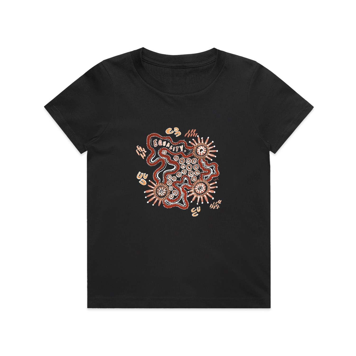 SALE - Equality Kids Cotton T-shirt | black