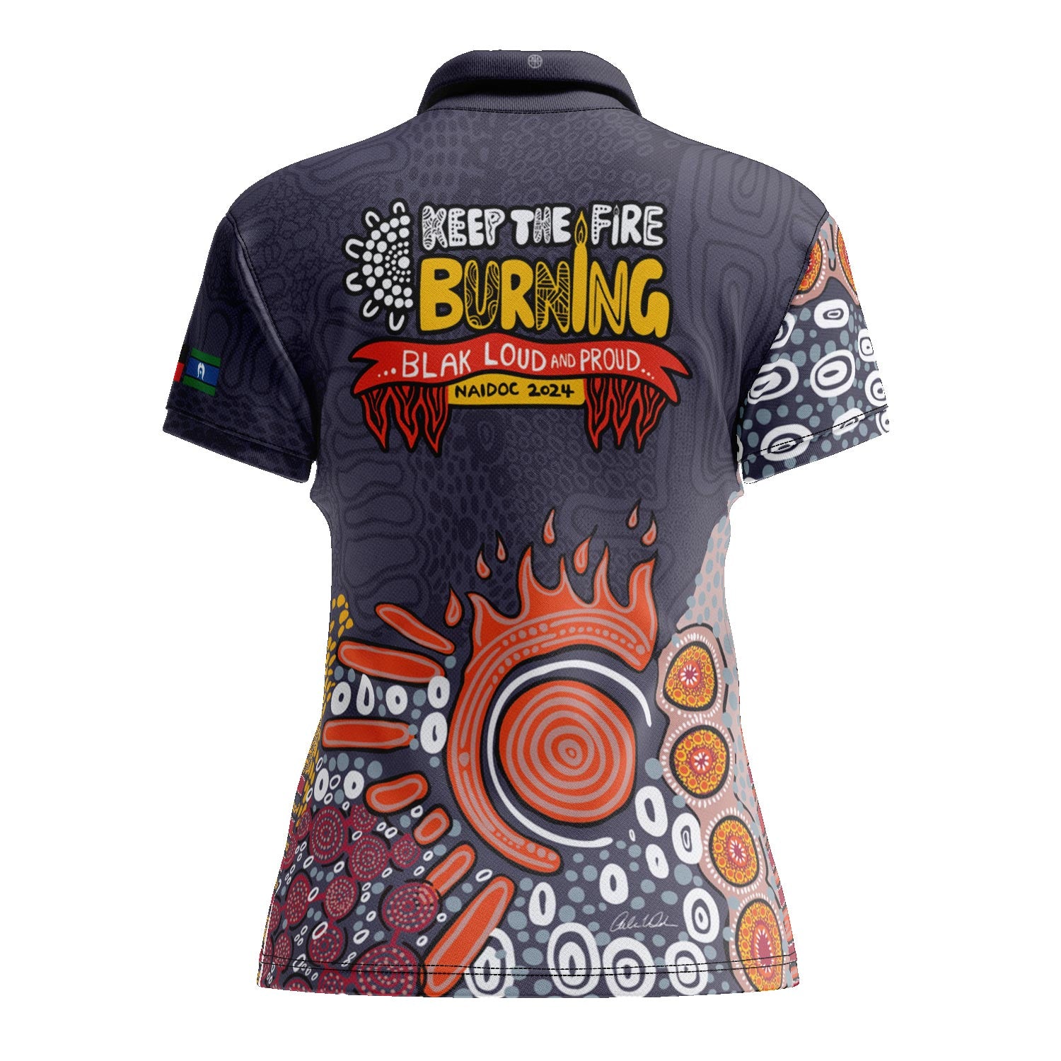 Fitted Polo, Our Spirit Within - NAIDOC 2024