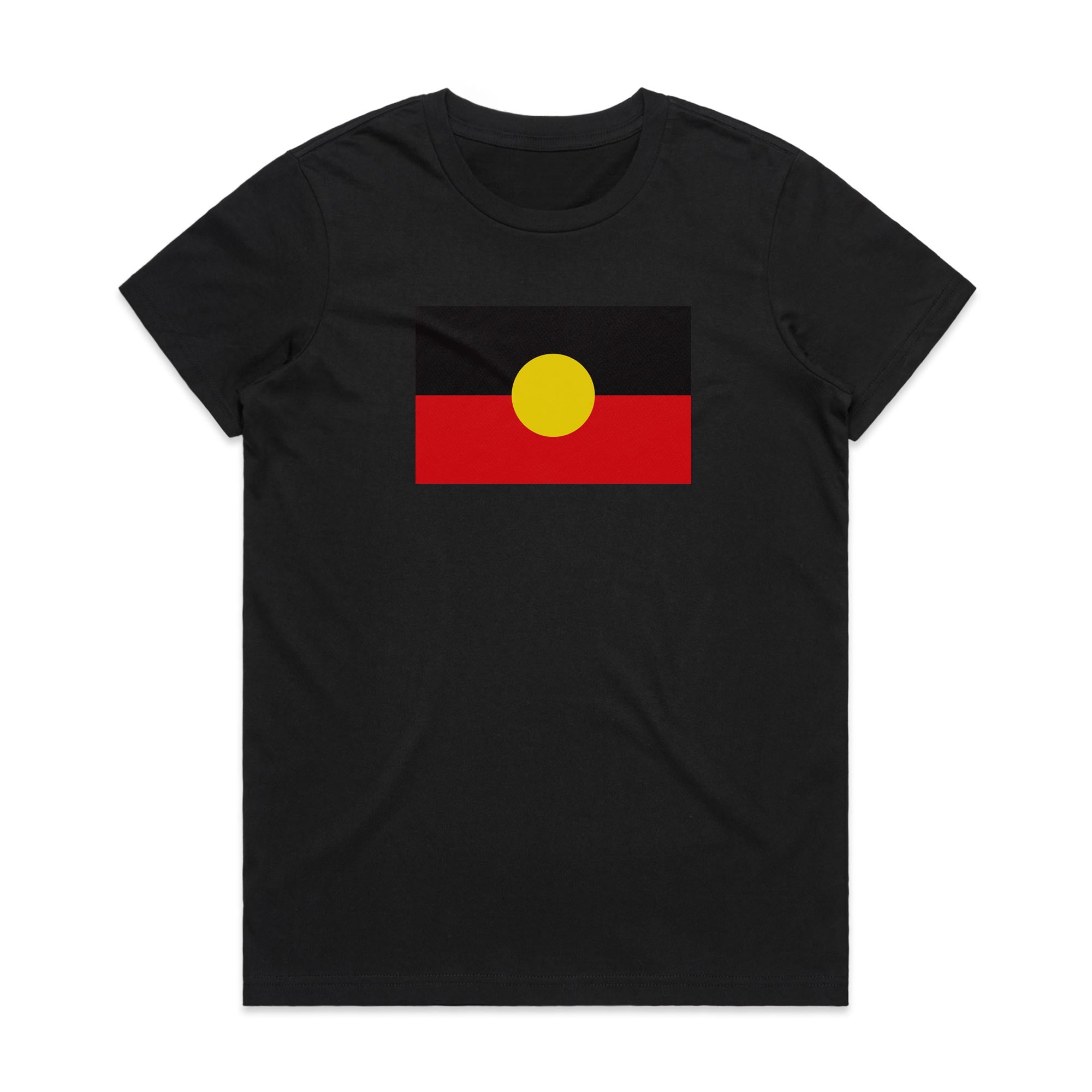 Women's T-shirt, Aboriginal Flag