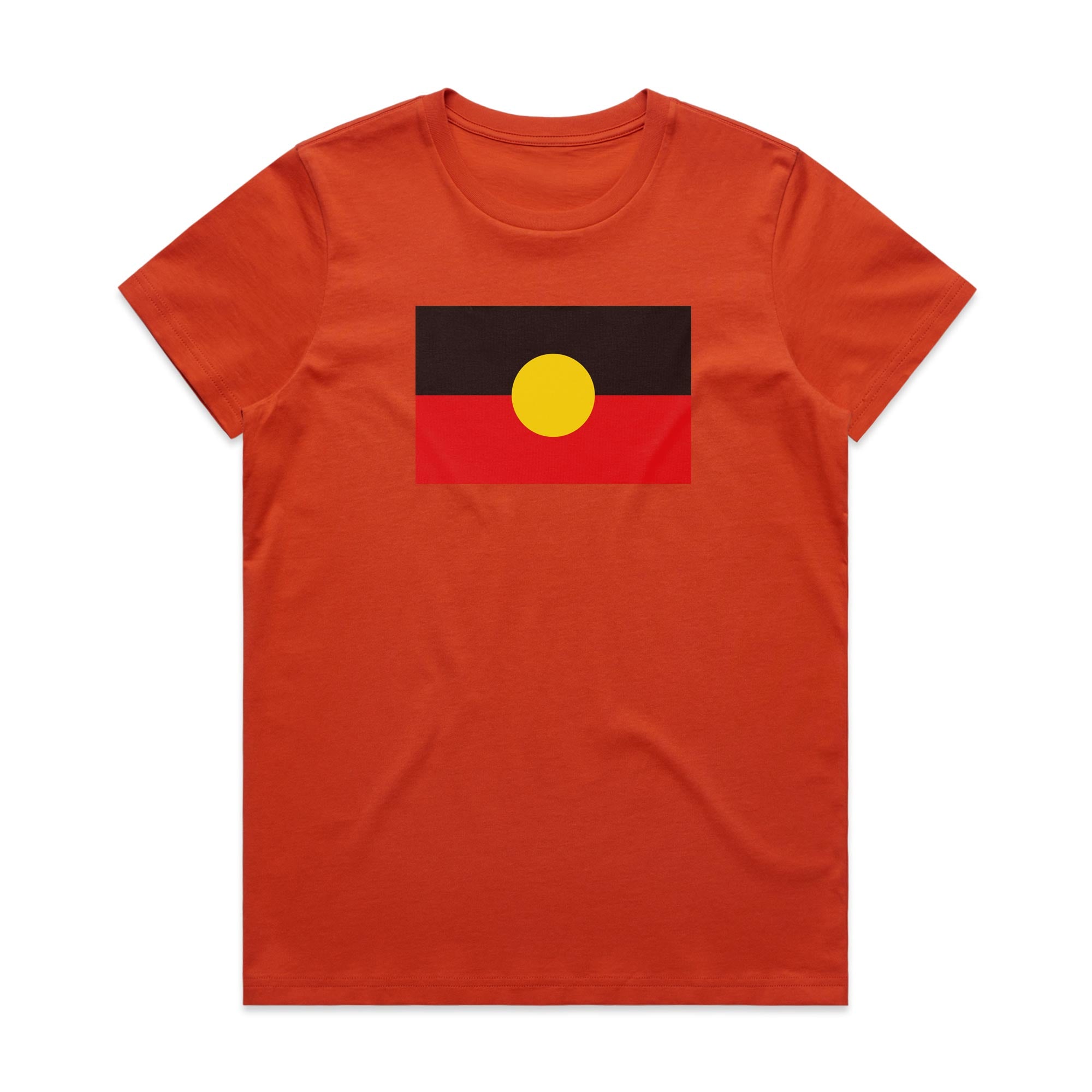 Women's T-shirt, Aboriginal Flag