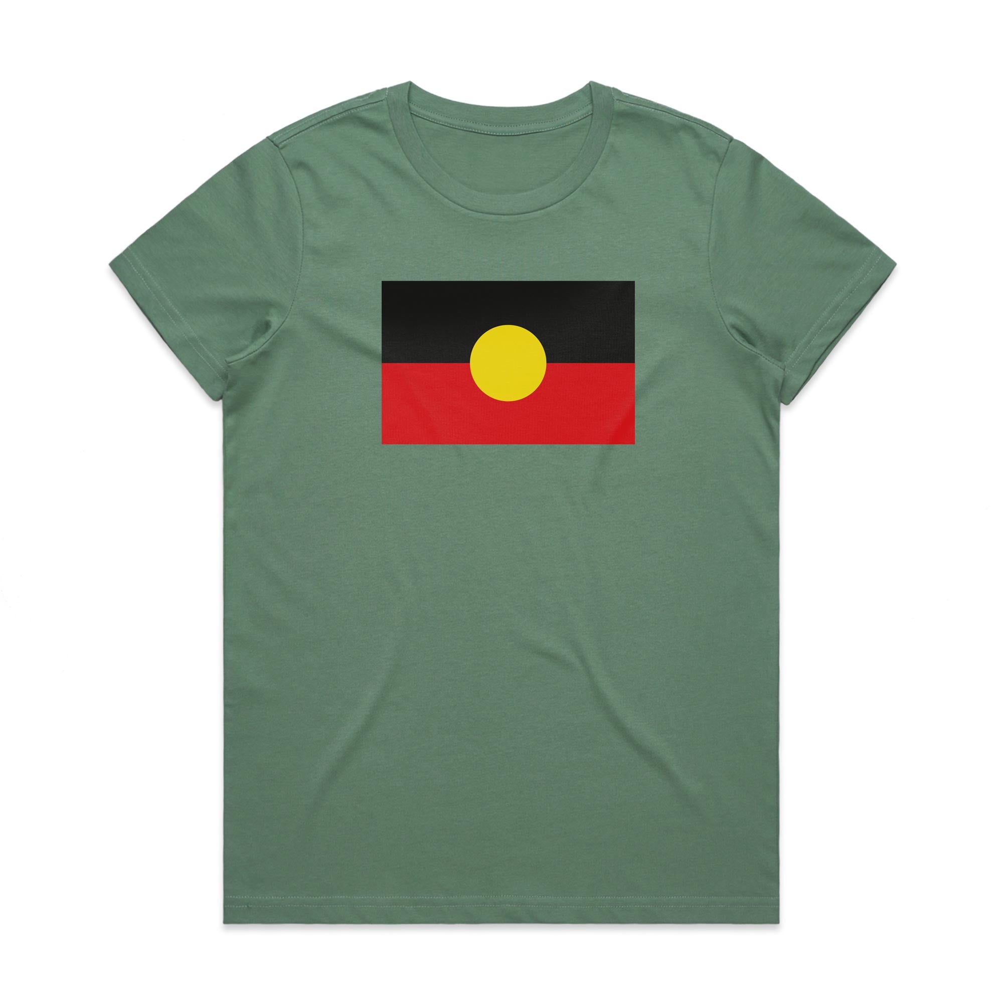 Women's T-shirt, Aboriginal Flag