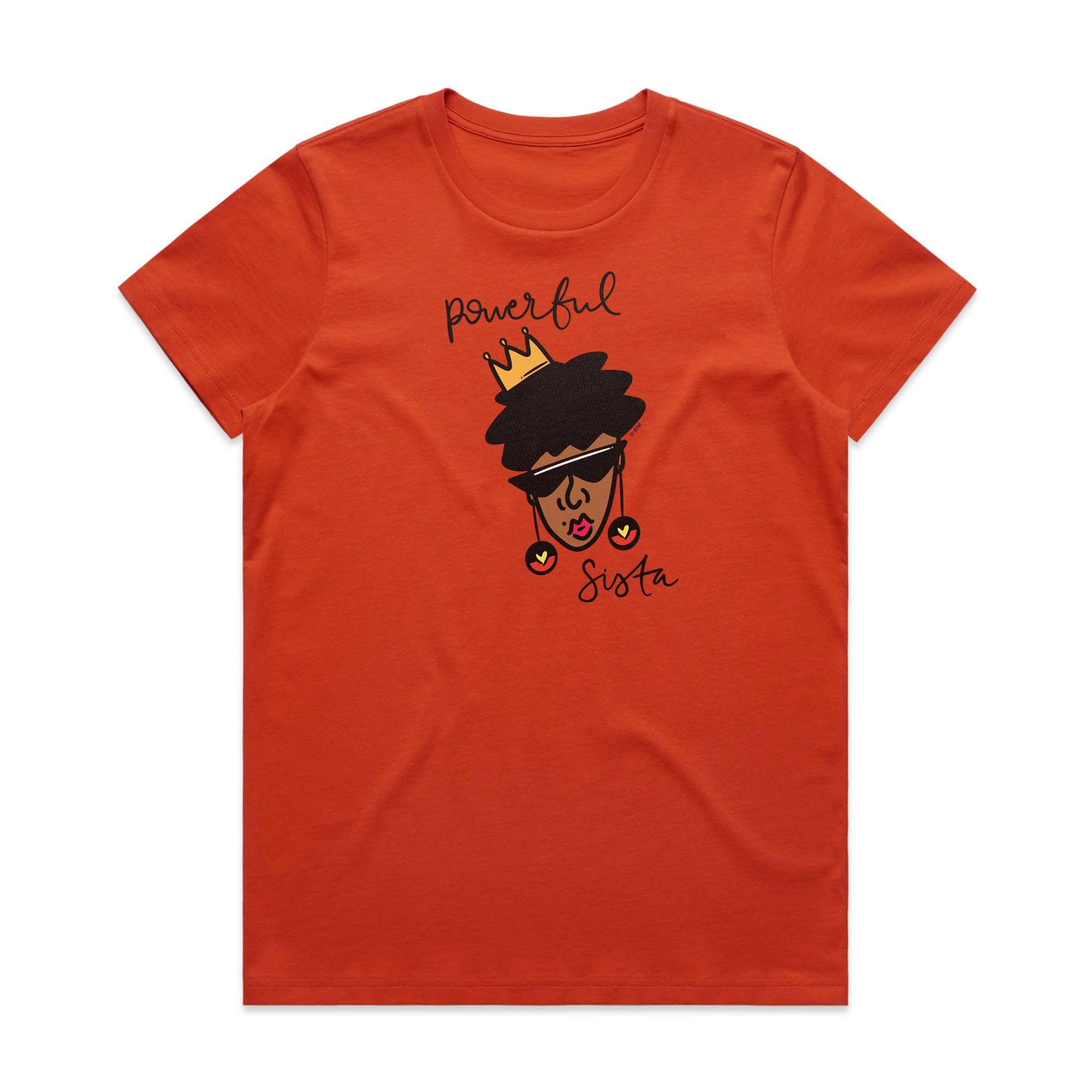 Women's T-shirt, Powerful Sista