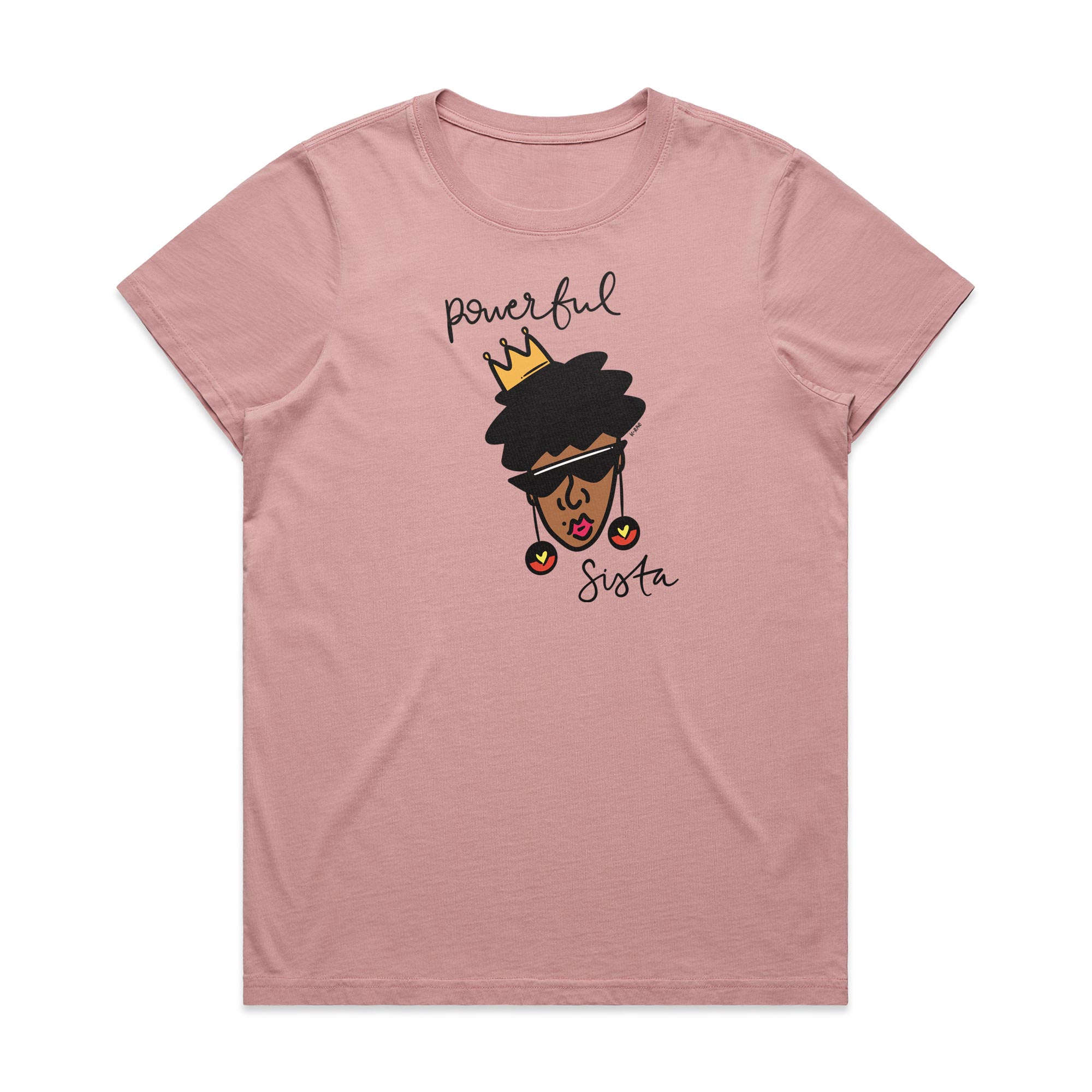 Women's T-shirt, Powerful Sista