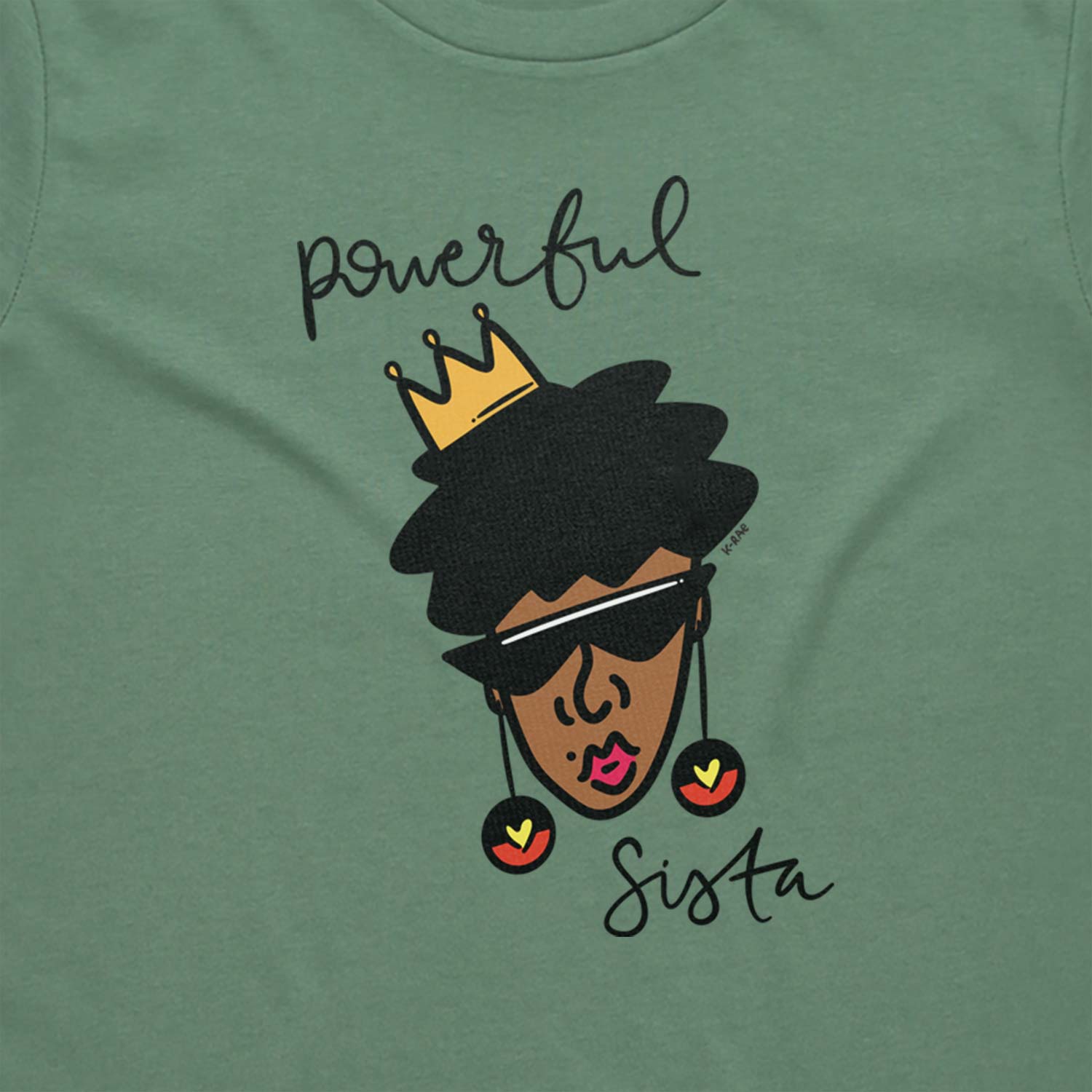 Women's T-shirt, Powerful Sista
