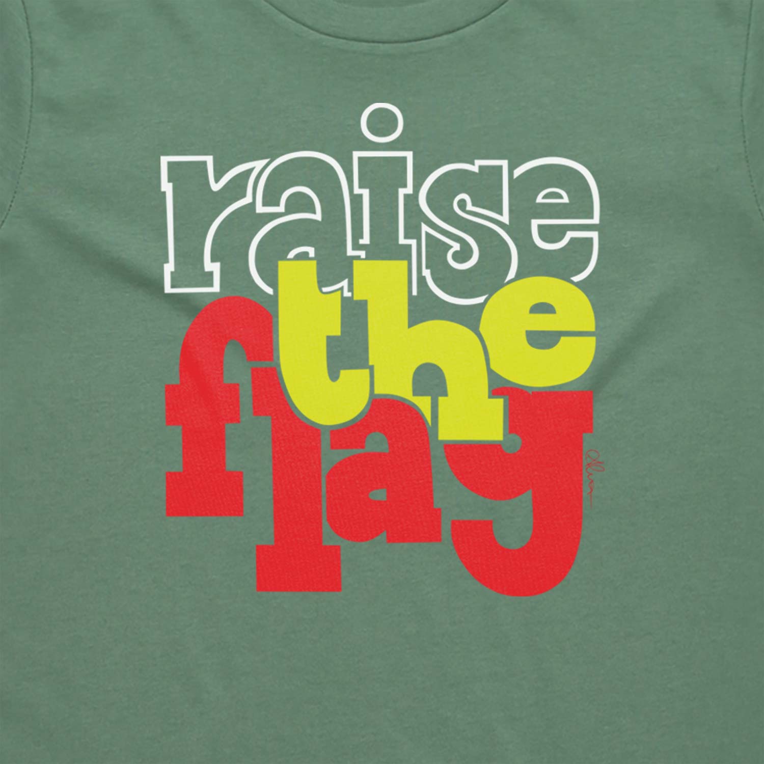 Women's T-shirt, Raise The Flag