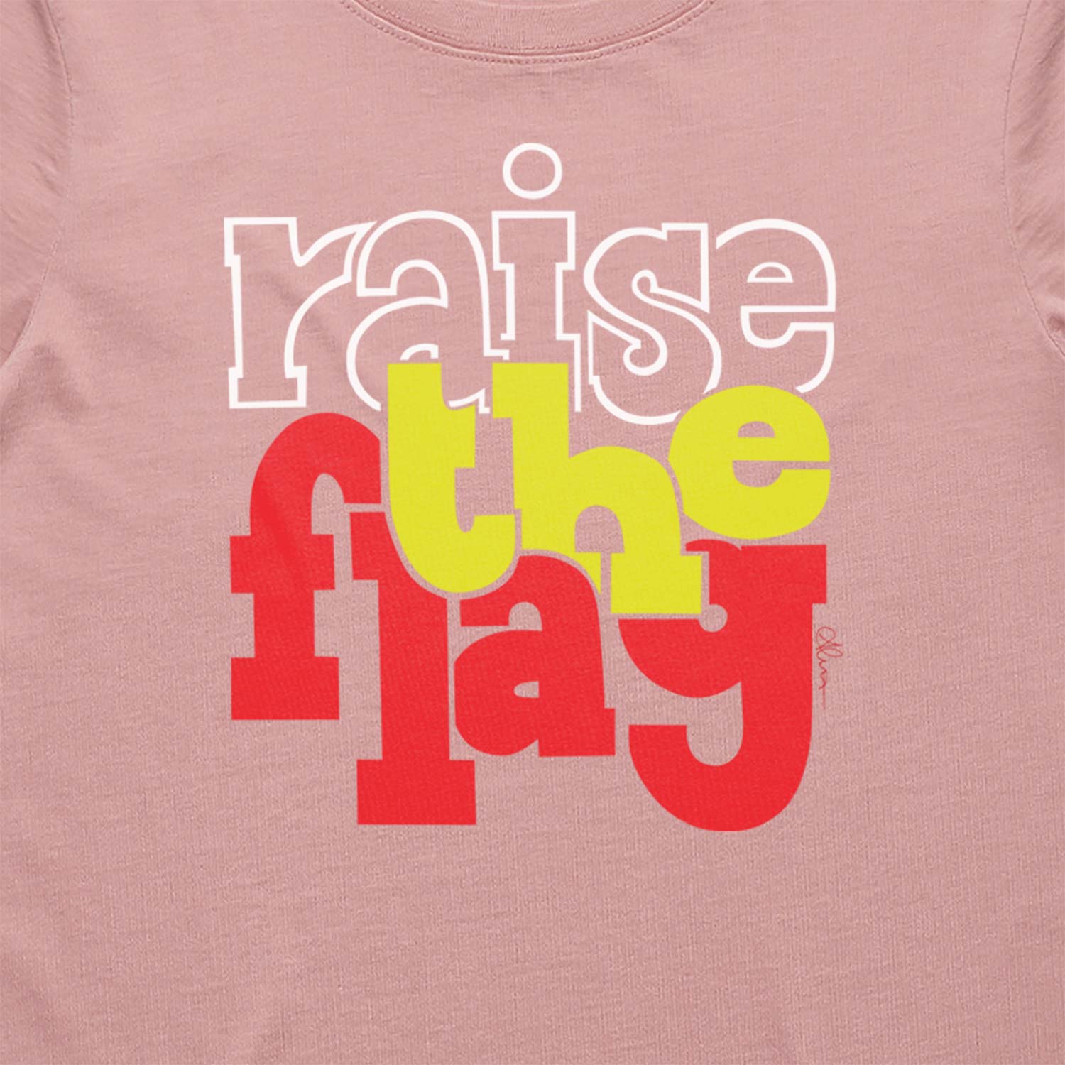 Women's T-shirt, Raise The Flag