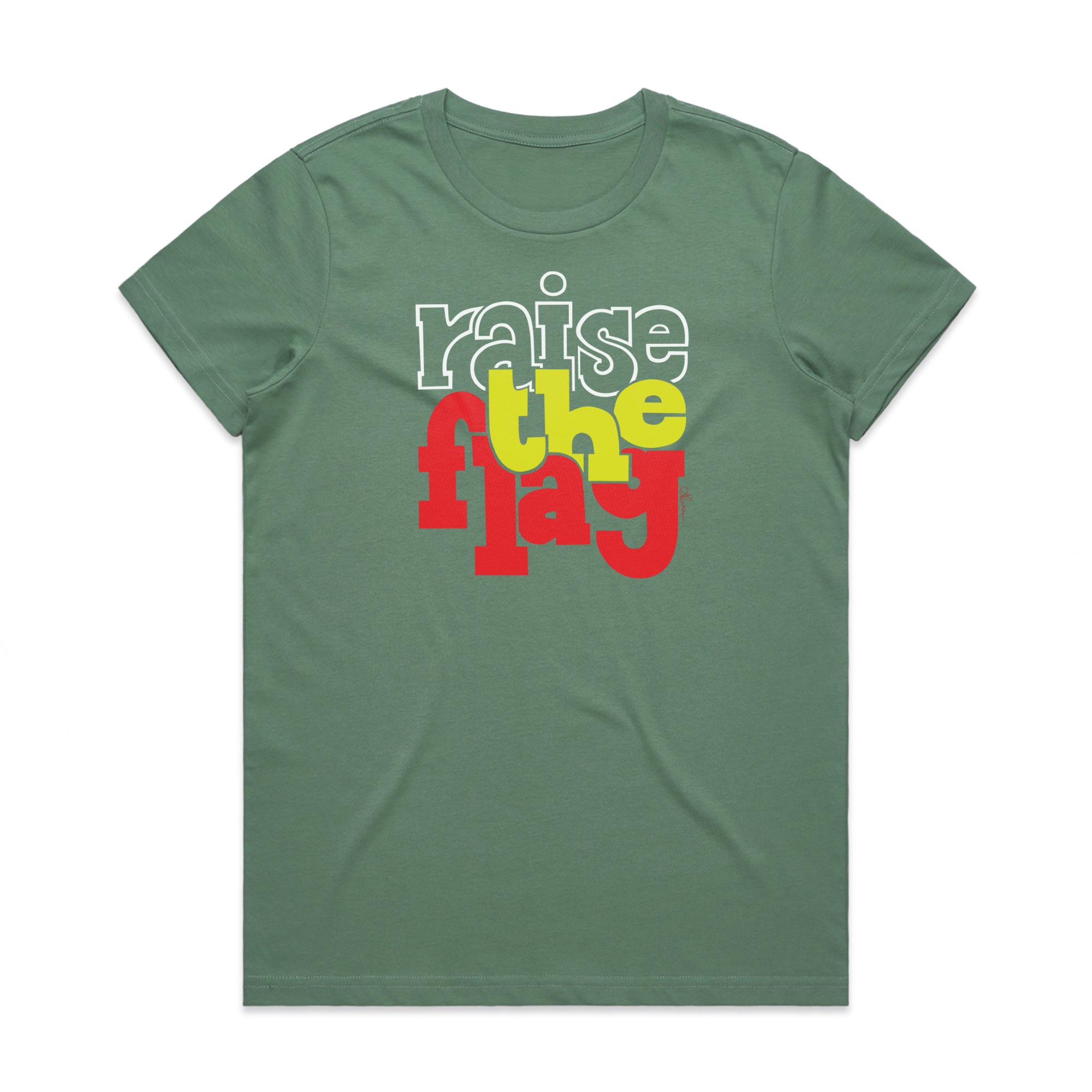 Women's T-shirt, Raise The Flag