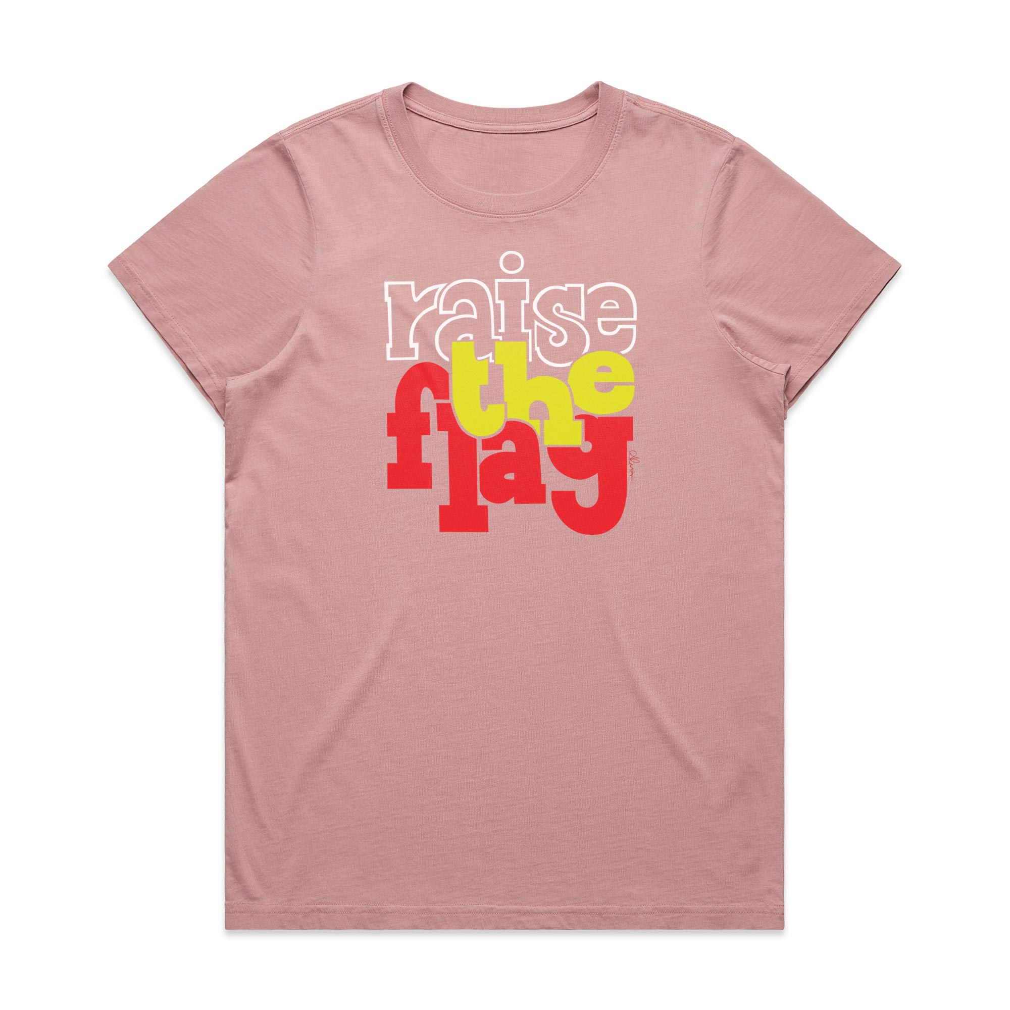 Women's T-shirt, Raise The Flag