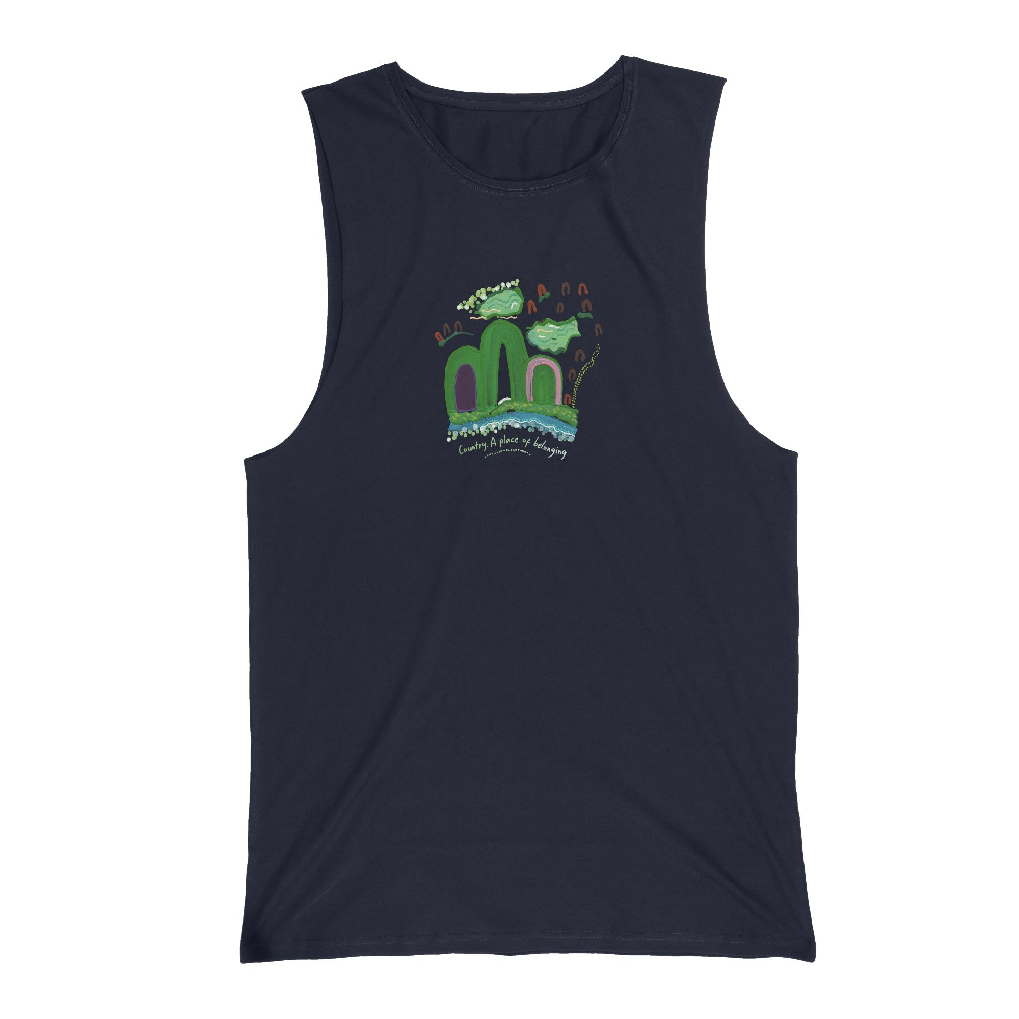 SALE - Women's Tank top, Gabar Ngurambang (navy blue)