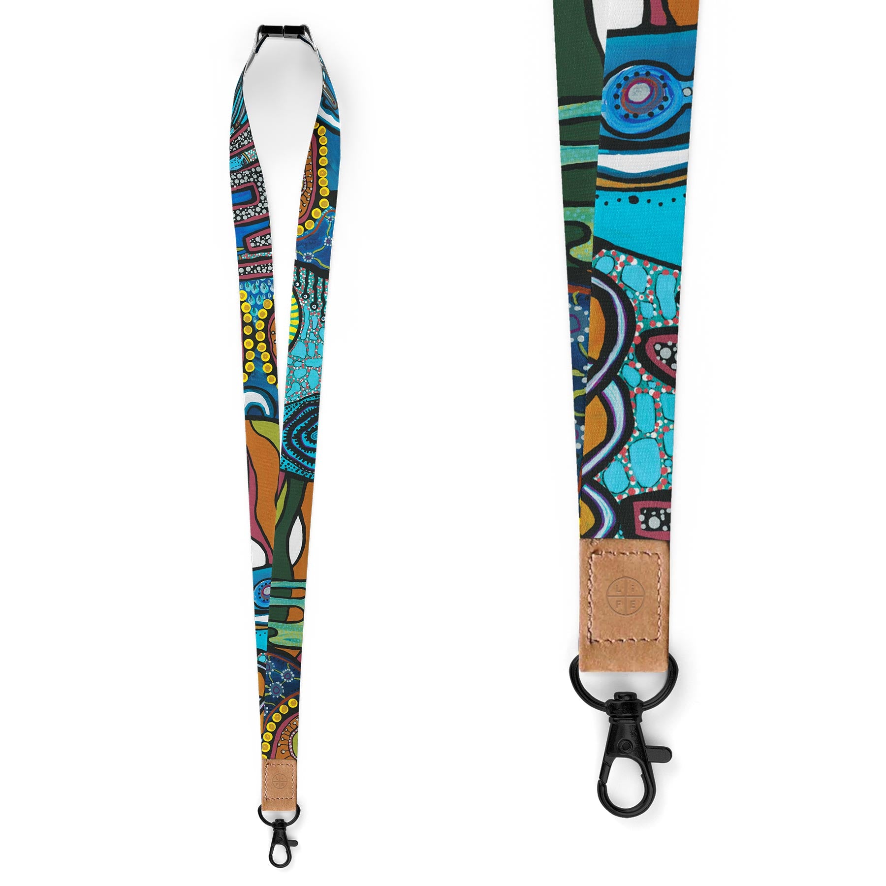 Luxe Lanyard, Two Worlds