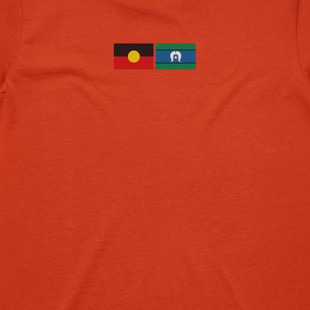 Aboriginal + Torres Strait Islands Flag Women's Cotton T-shirt - Autumn