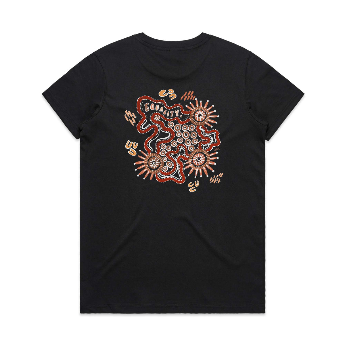 Equality Women's Cotton T-shirt - Black