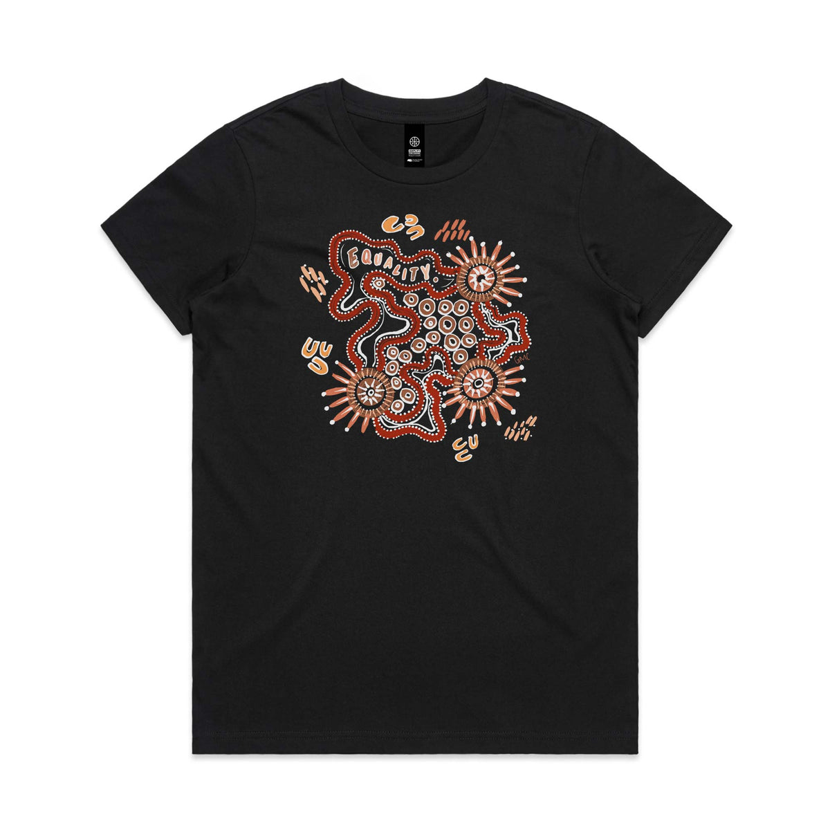 Equality Women's Cotton T-shirt - Black