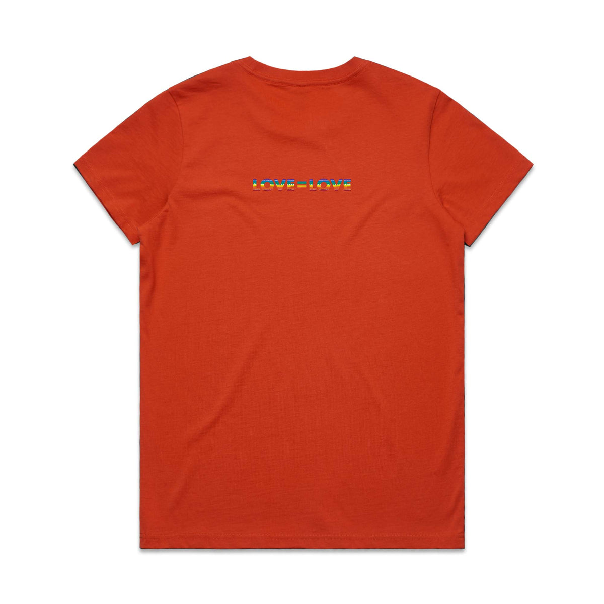 Love Is Love Women's Cotton T-shirt - Autumn