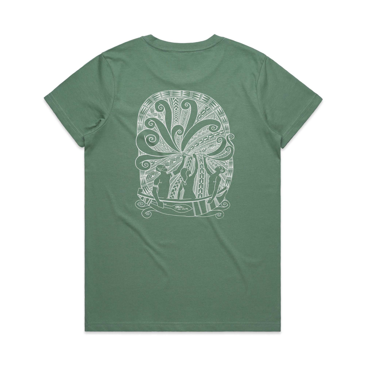 Our Future Women's Cotton T-shirt - Sage