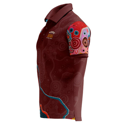 Fire, Water and Country (Core) Standard Polo Shirt - NAIDOC 2026
