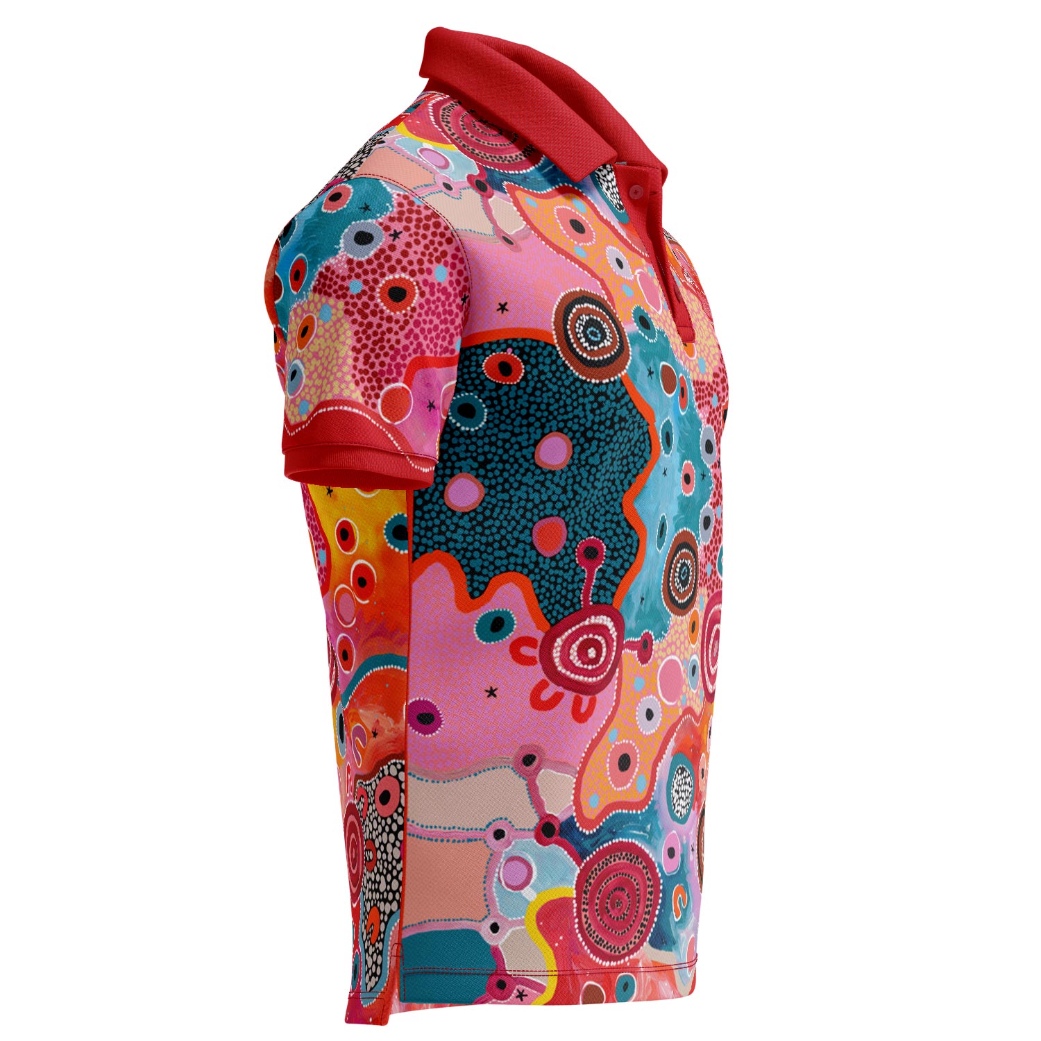 Fire, Water and Country (Max) Standard Polo Shirt - NAIDOC 2026