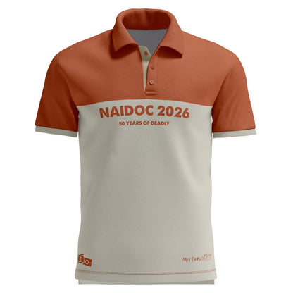 Minyi Puru (Studio) Bamboo Polo Shirt - NAIDOC 2026