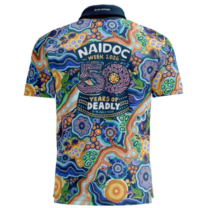 One Spirit, 50 Years (Max) Standard Polo Shirt - NAIDOC 2026