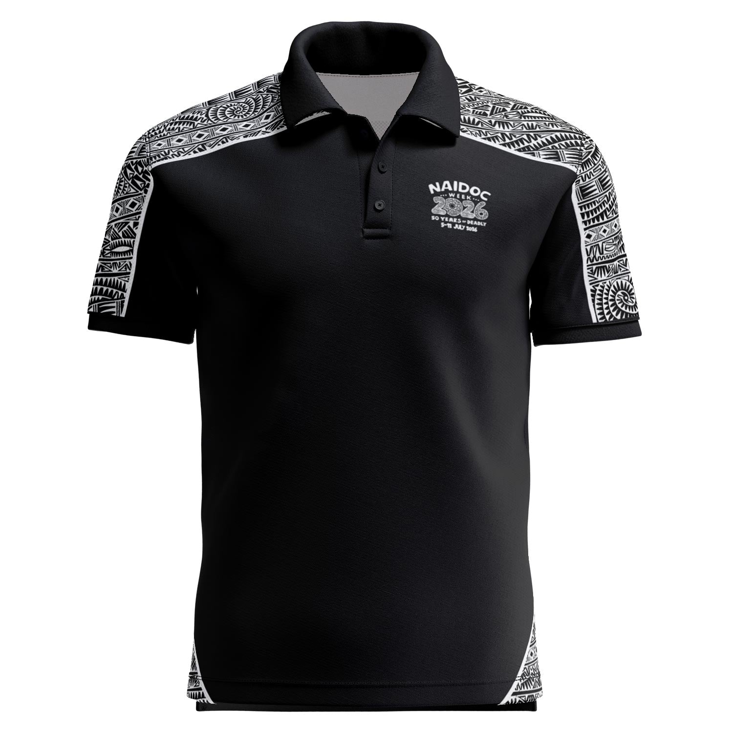 My Warr (Fusion) Cotton Polo Shirt - NAIDOC 2026