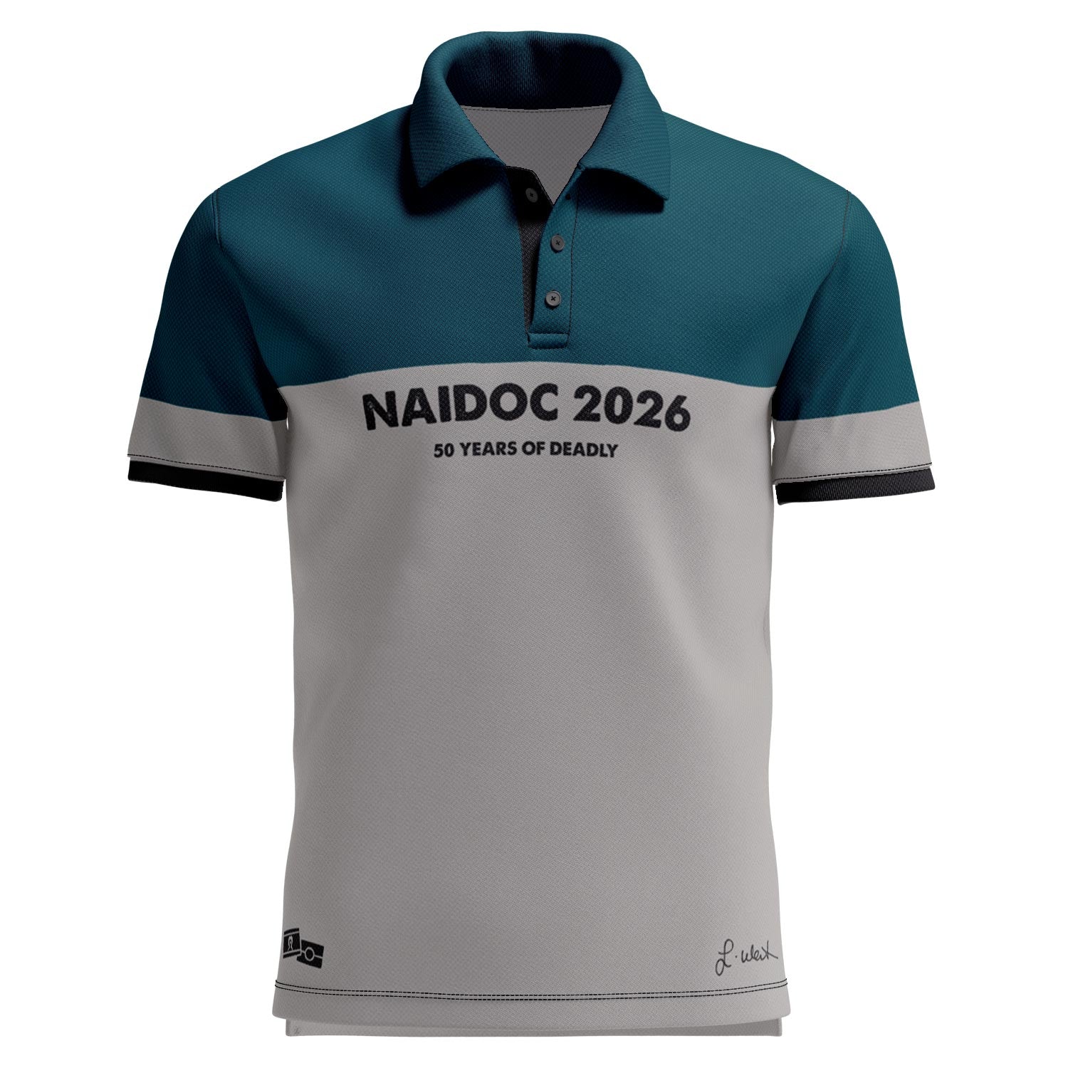 Thriving On Country (Studio) Bamboo Polo Shirt - NAIDOC 2026