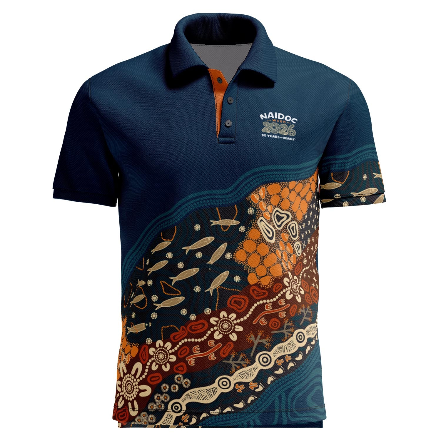 Thriving On Country (Core) Standard Polo Shirt - NAIDOC 2026