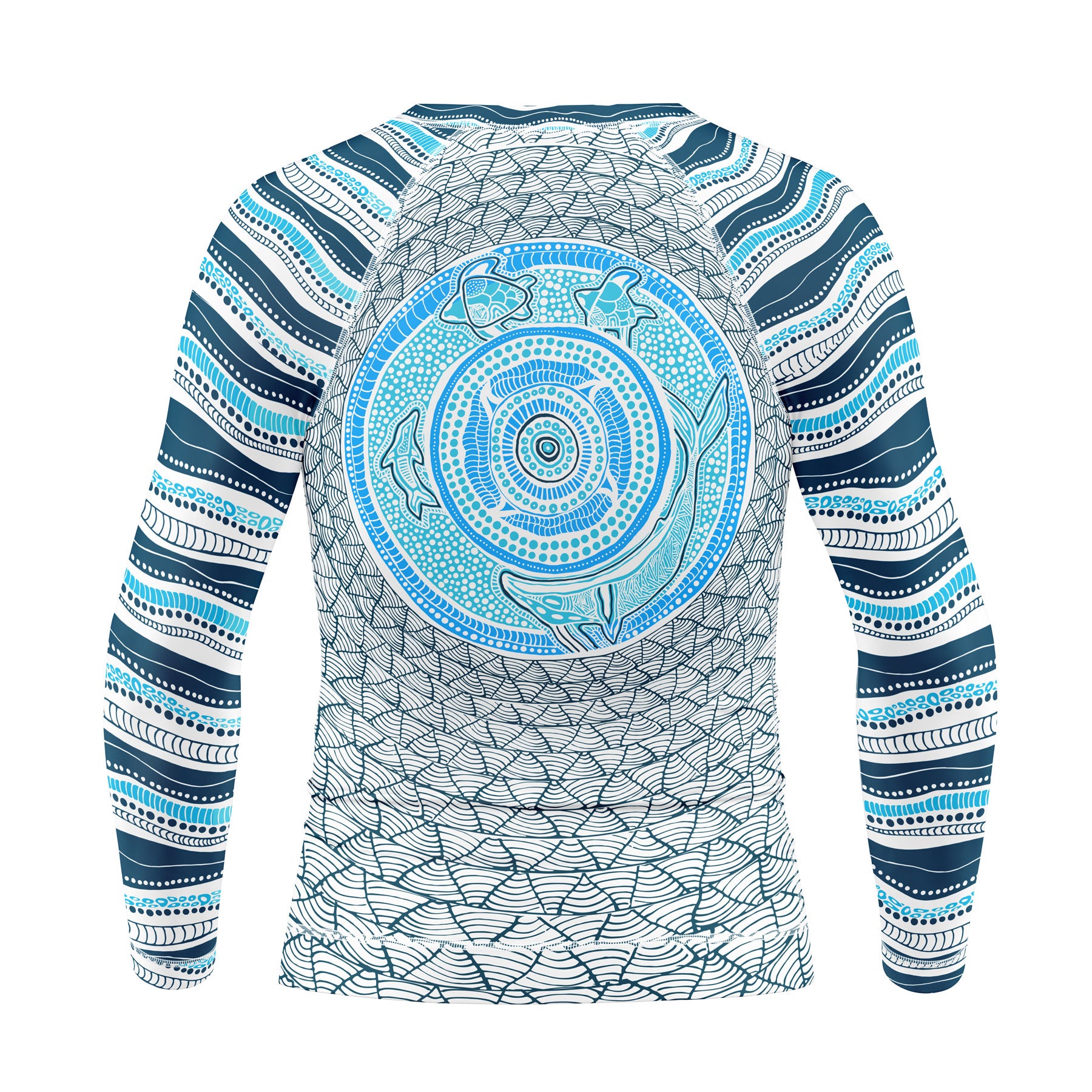 Kid's Long Sleeve Rash Vest, Under The Garuwa