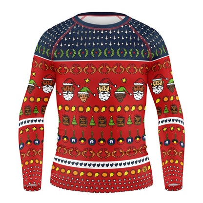 Standard Long Sleeve Rash Vest, Murri Christmas!
