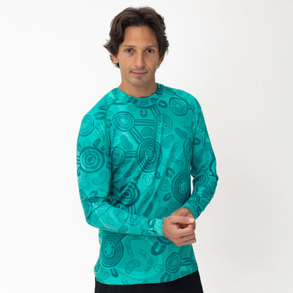 Standard Long Sleeve Rash Vest, Ninti Pulka