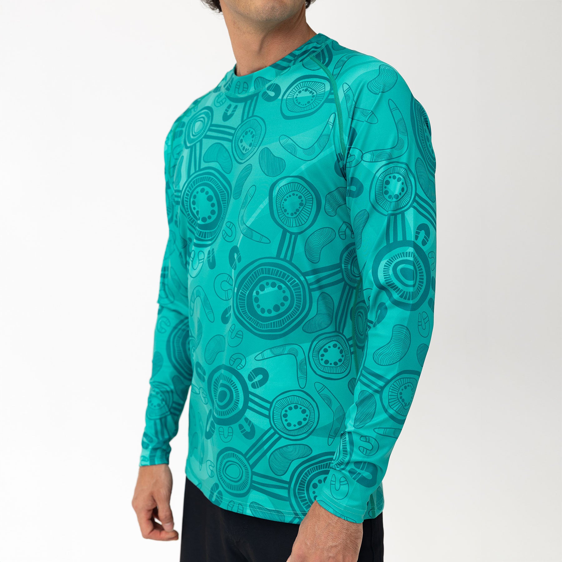 Standard Long Sleeve Rash Vest, Ninti Pulka