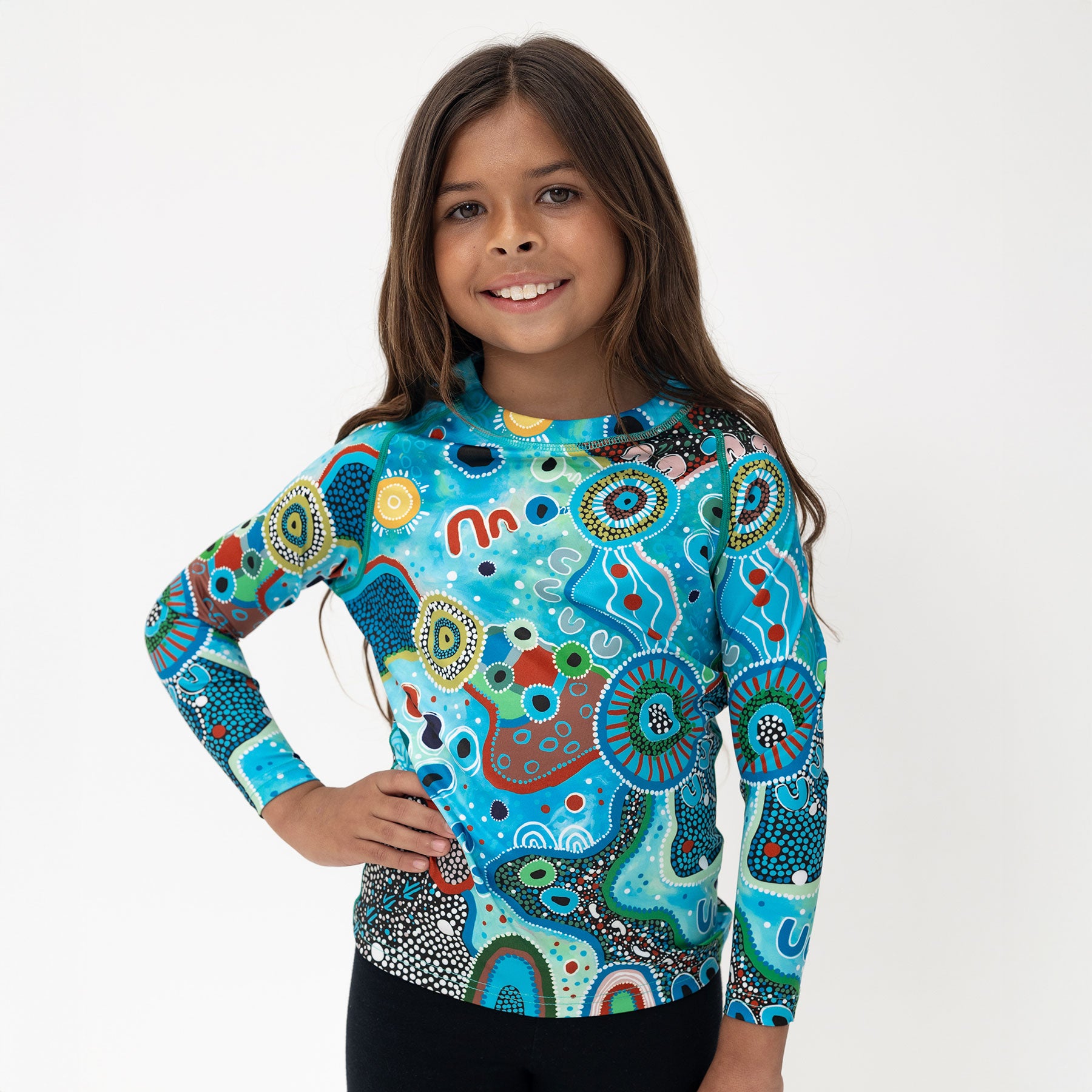 Kid's Long Sleeve Rash Vest, Our Voices